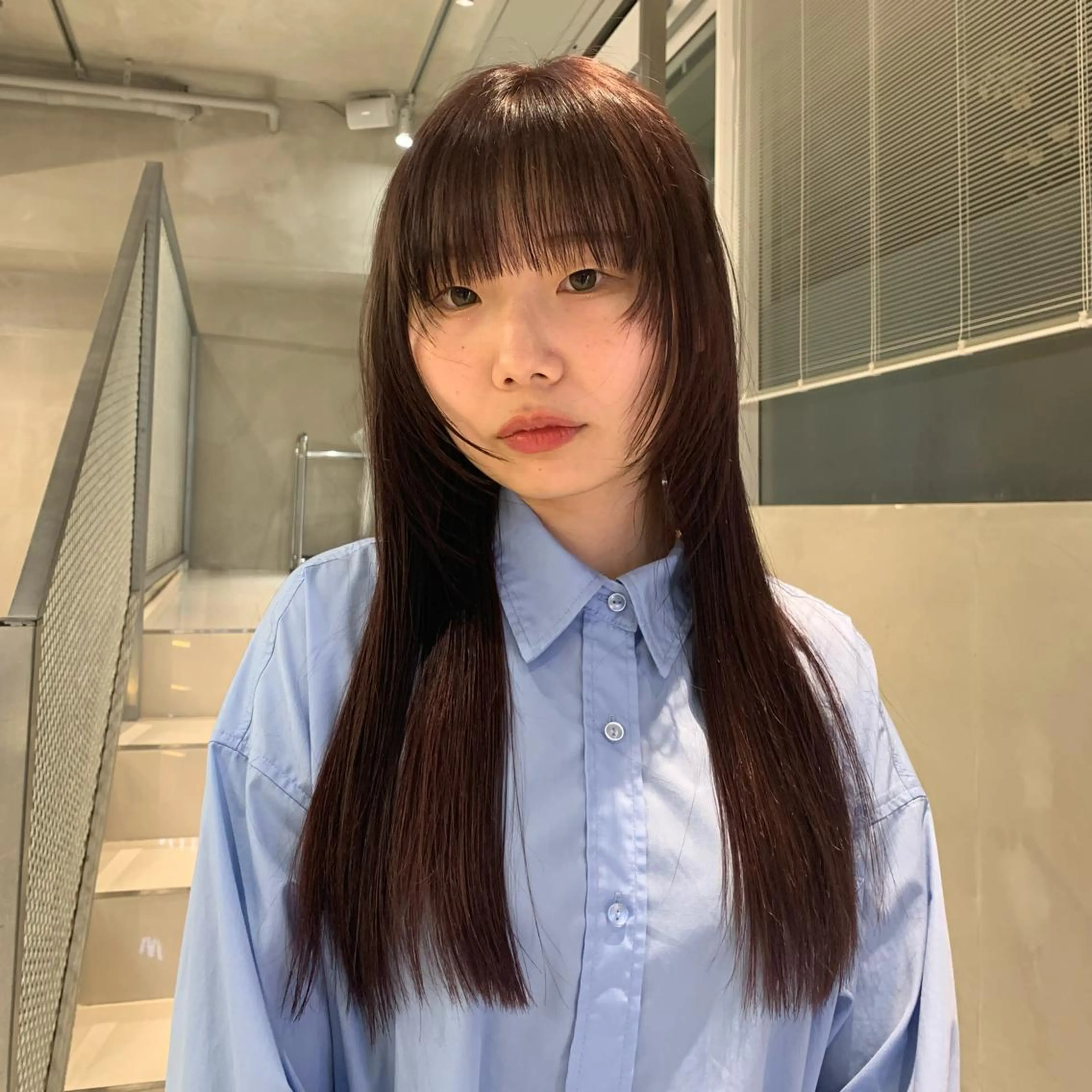 ロング カラー カット ヘアカラー 似合わせカラー🪩 SAYA 👗のヘアスタイル