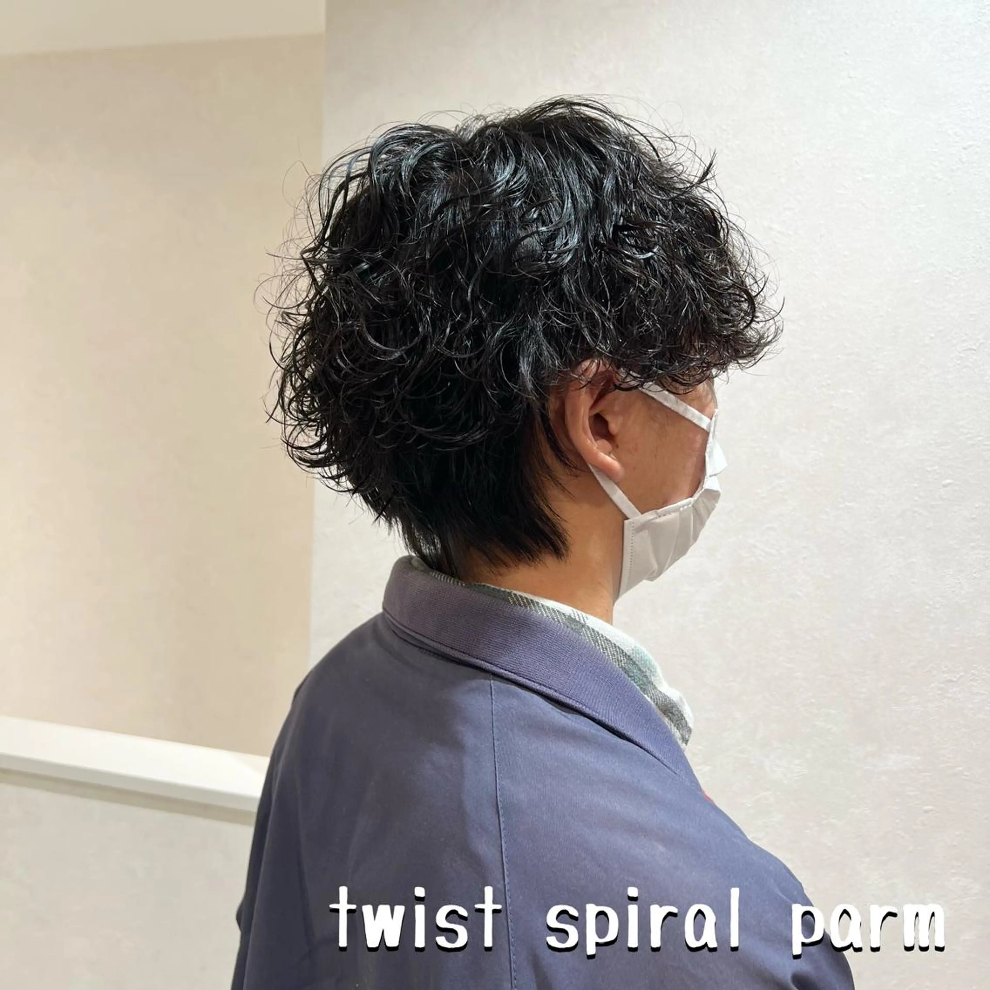 パーマ メンズ メンズパーマ ツイストスパイラルパーマ スパイラルパーマ カット パーマ 瀬野凌介/メンズ カット/パーマのヘアスタイル