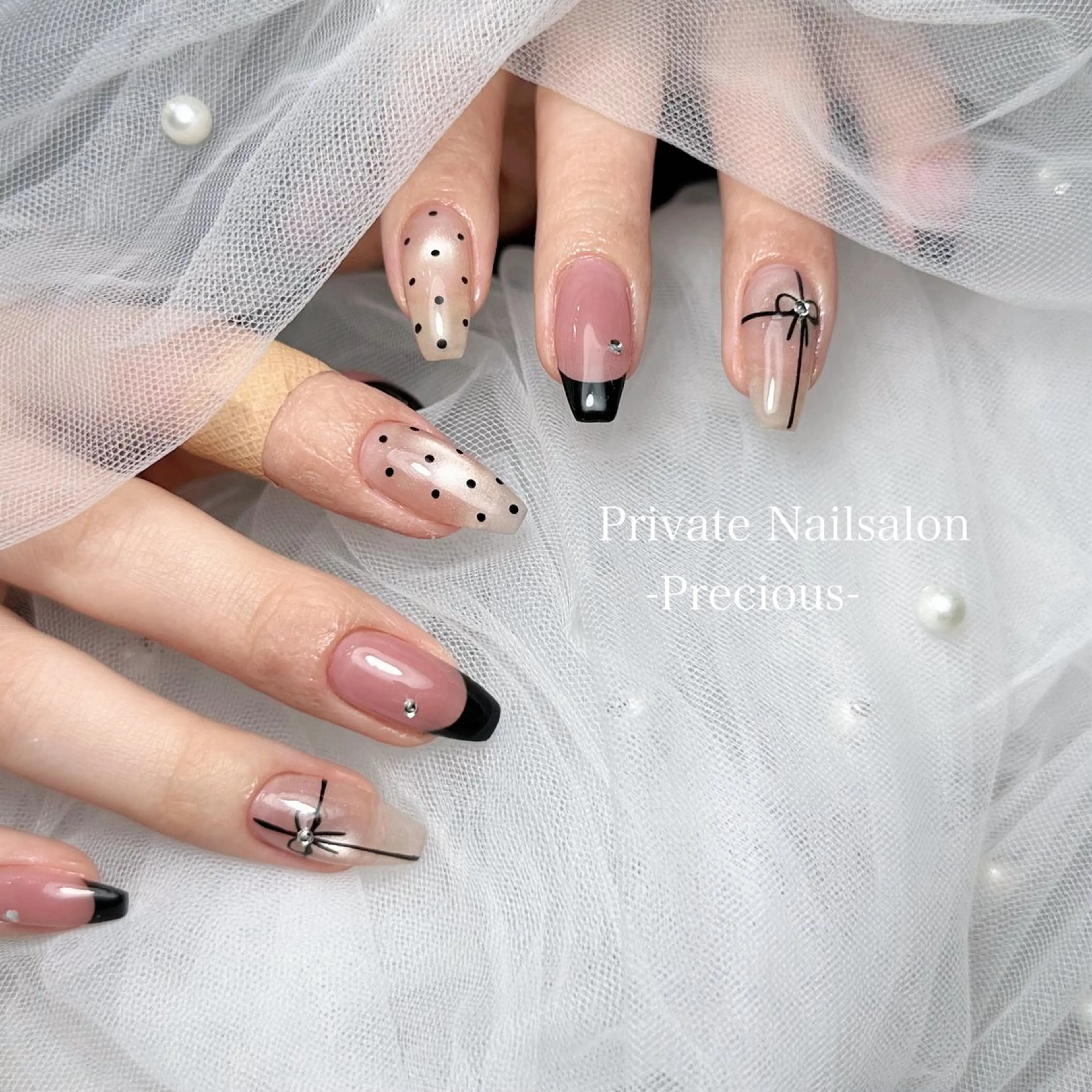 ネイル ハンドネイル Precious *･゜のネイルデザイン