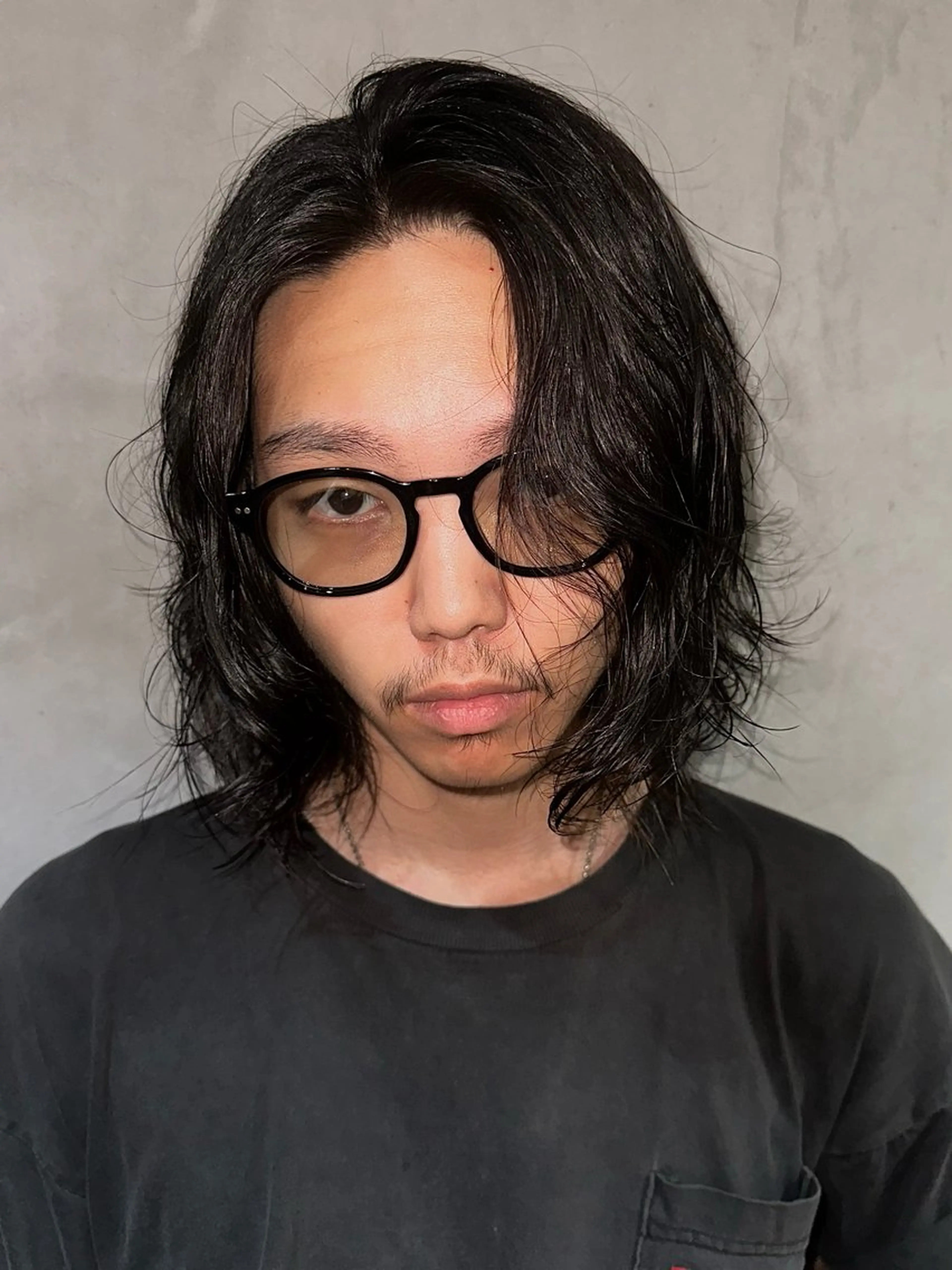 ミディアム パーマ メンズ ミディアムパーマ メンズパーマ 縮毛矯正/髪質改善 RENのヘアスタイル