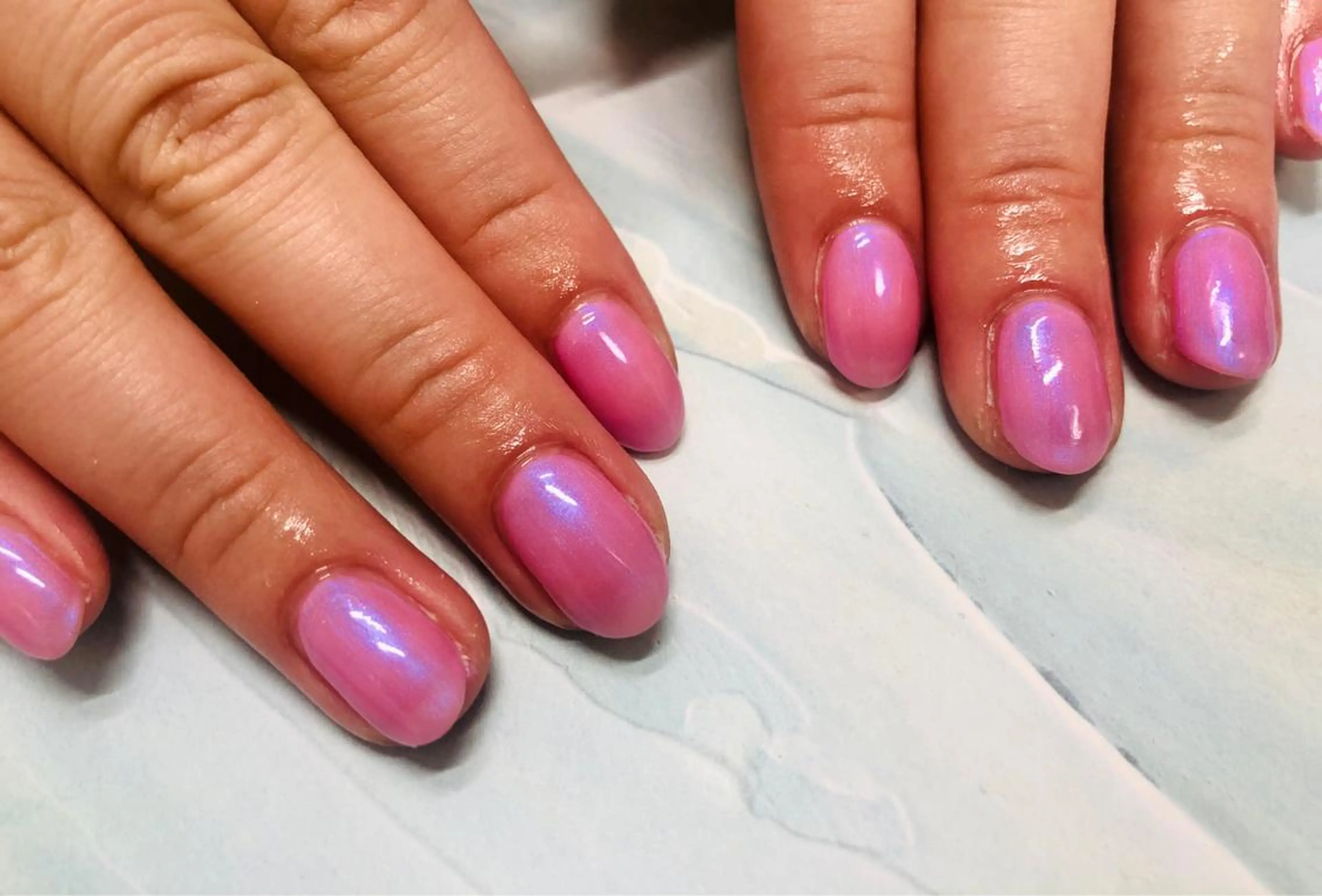 ネイル ピンク ハンドネイル mogunail &blowのネイルデザイン