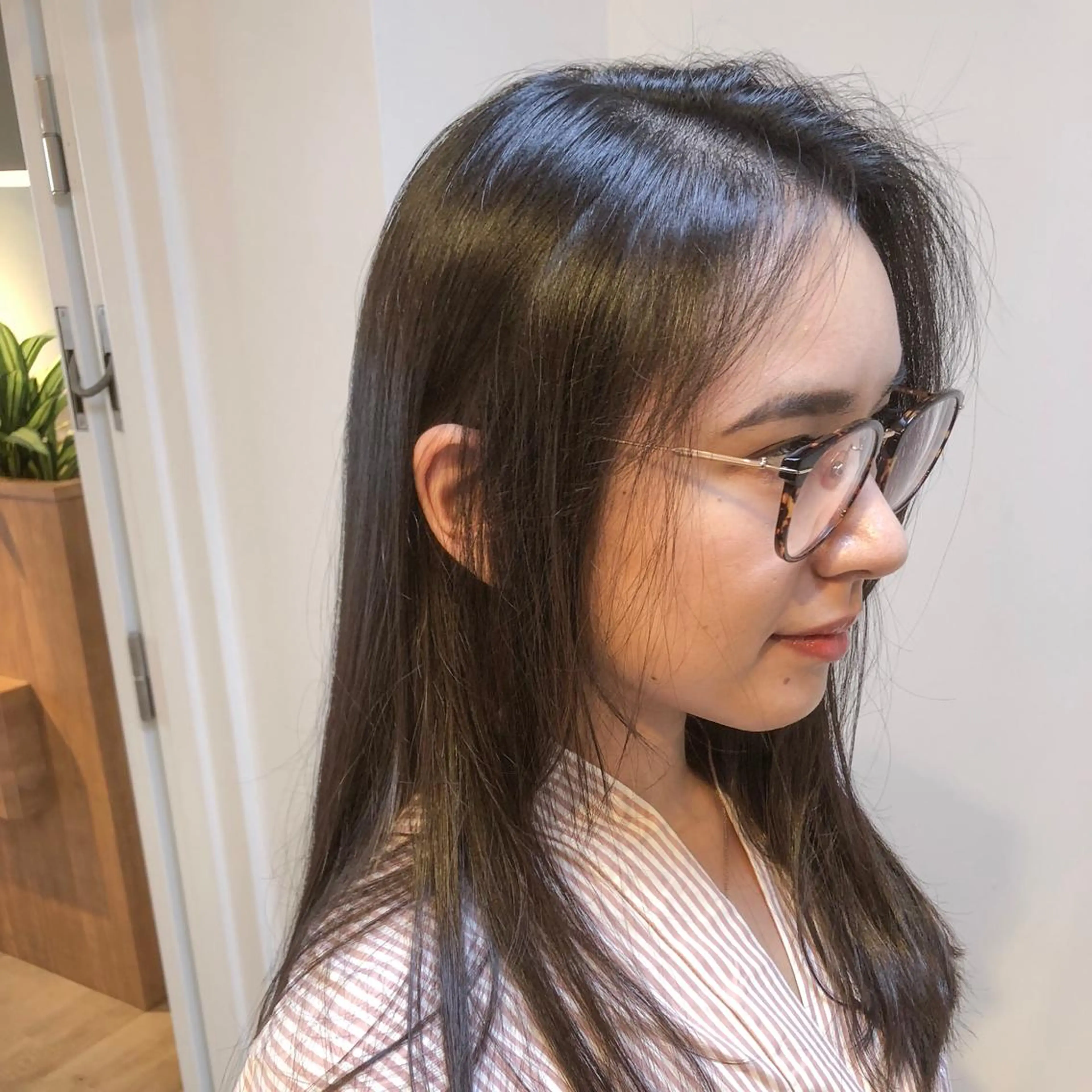 ロング ヘアカラー トリートメント nessヤマサキ リュウタのヘアスタイル