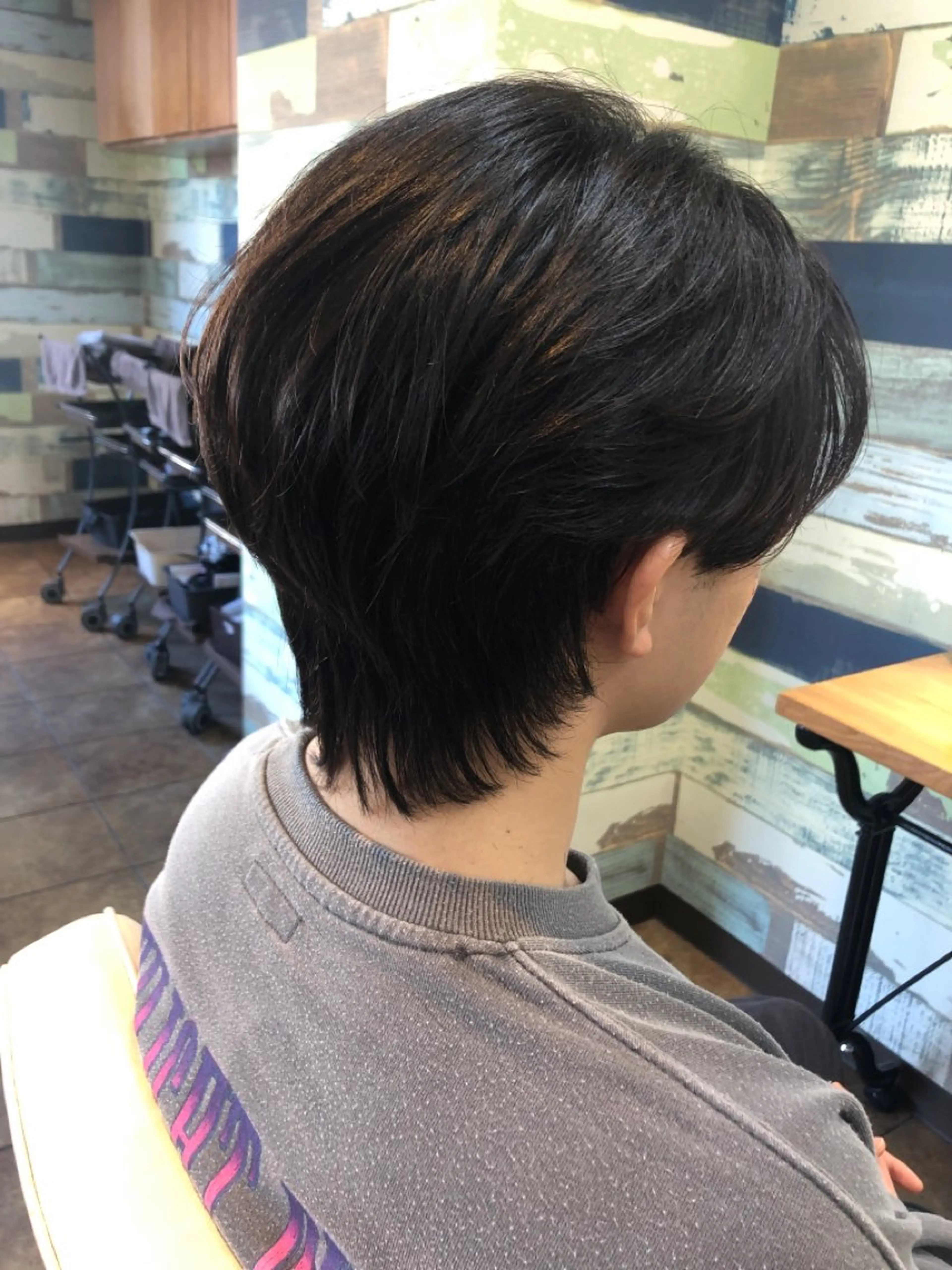 ショート メンズ マッシュウルフ マッシュ メンズウルフカット ウルフカット カット ヘッドスパ ✂️池袋／髪質改善/ 横山辰哉✂️のヘアスタイル