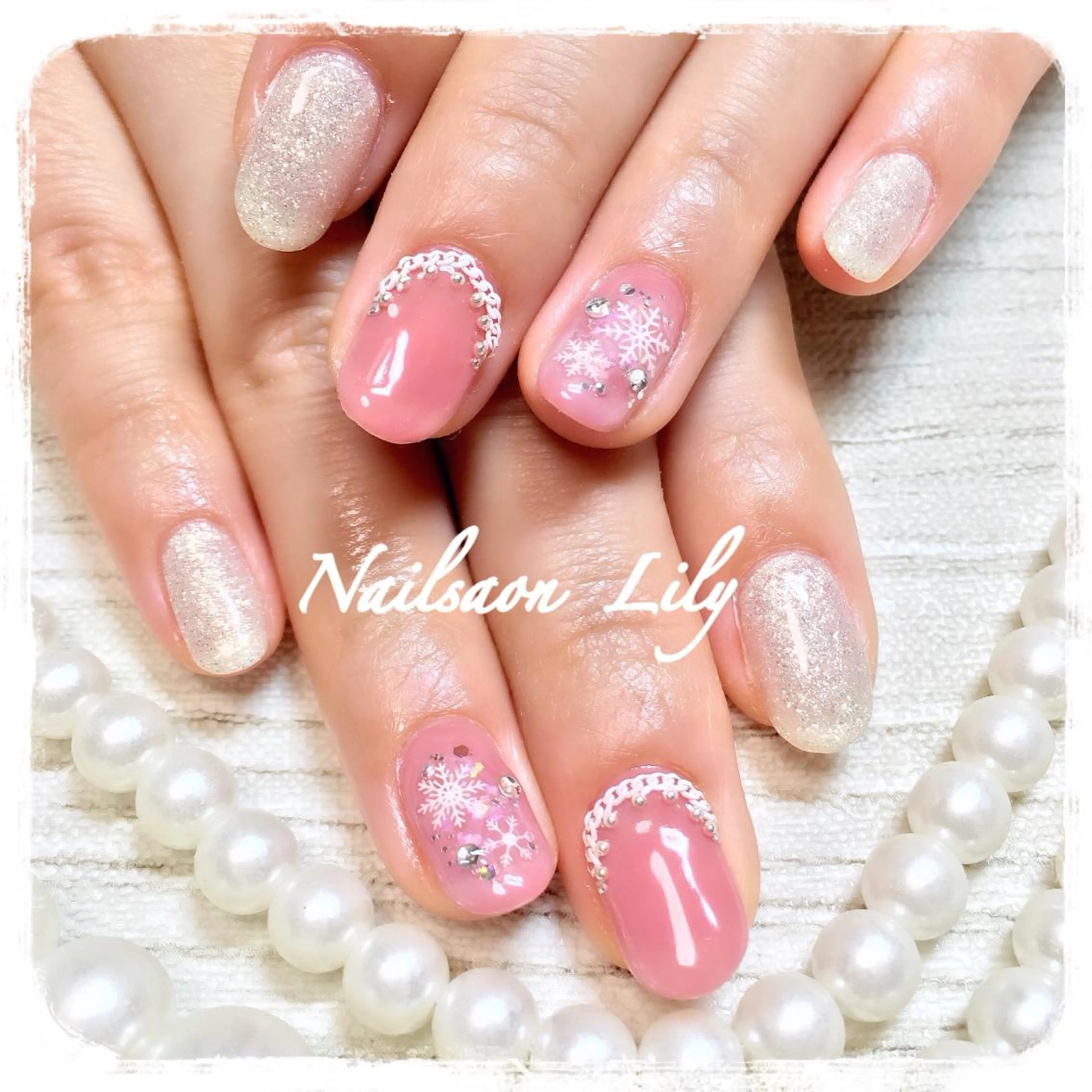 ネイル ハンドネイル Lily*nail 🌻Mii🌻のネイルデザイン