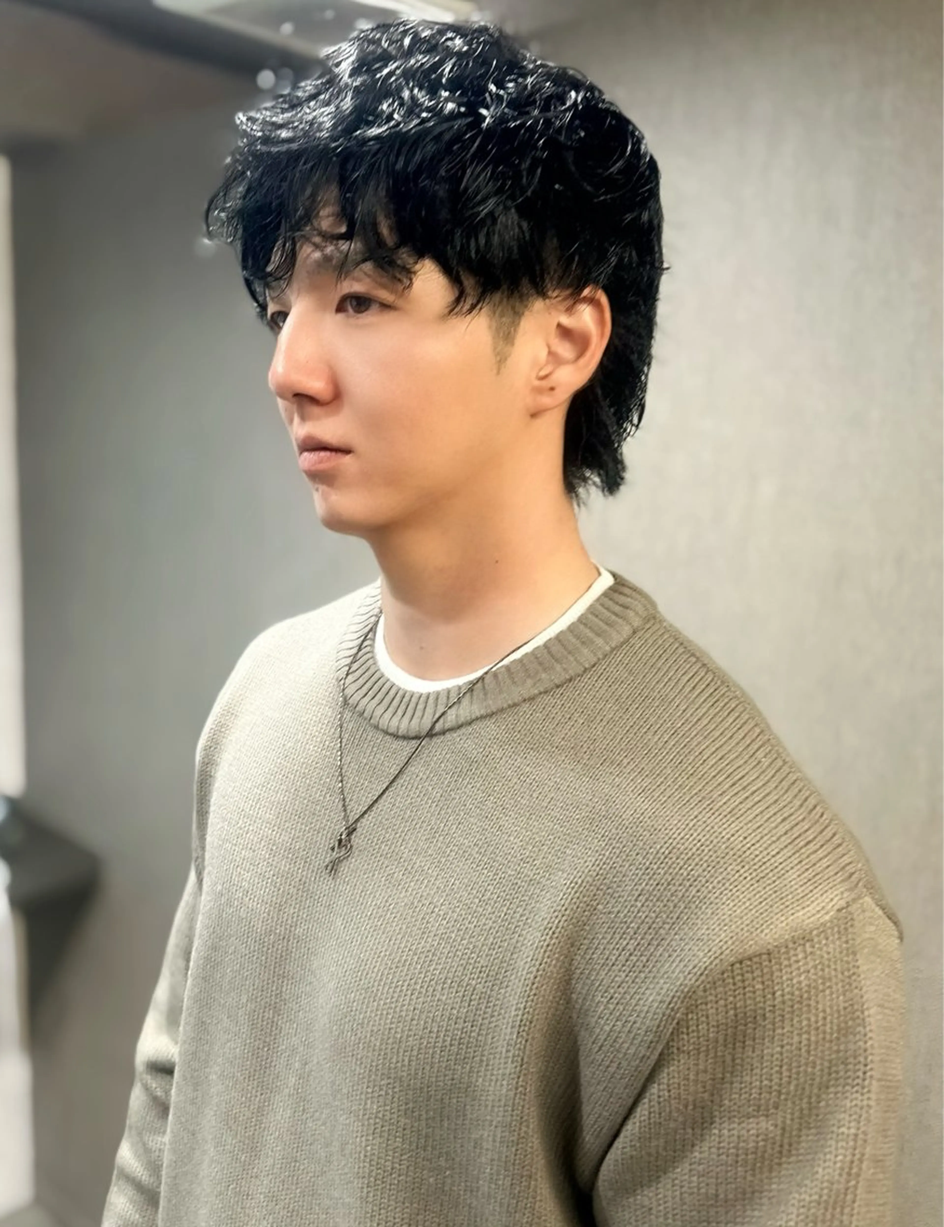 ミディアム カット ヘアカラー 村井隆仁/上品/ 海外風/栄/矢場町のヘアスタイル