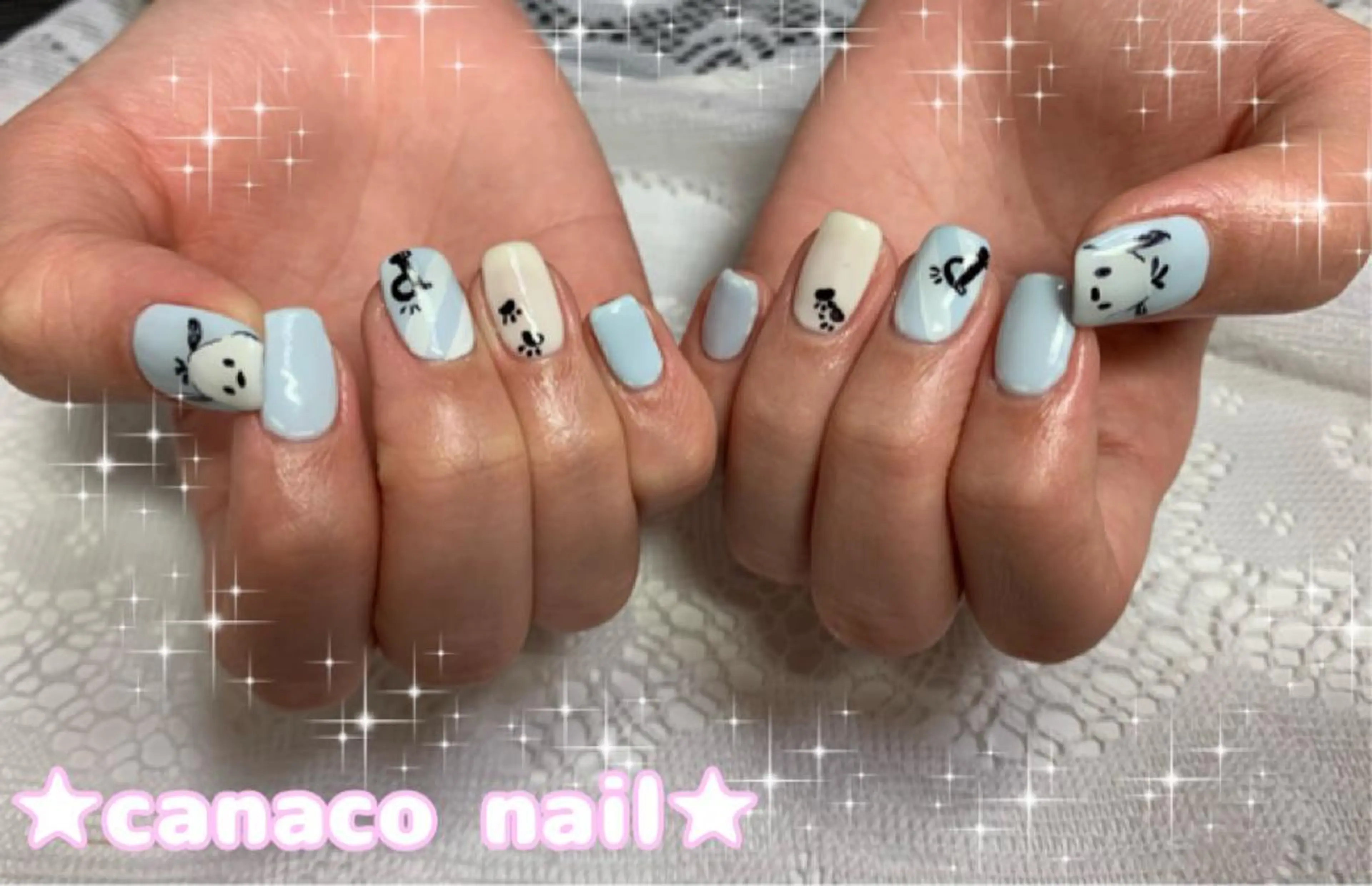 ネイル アートネイル ジェルネイル パラジェル ストーンネイル Felice所属・ベテランネイル cnc  nailのネイルデザイン