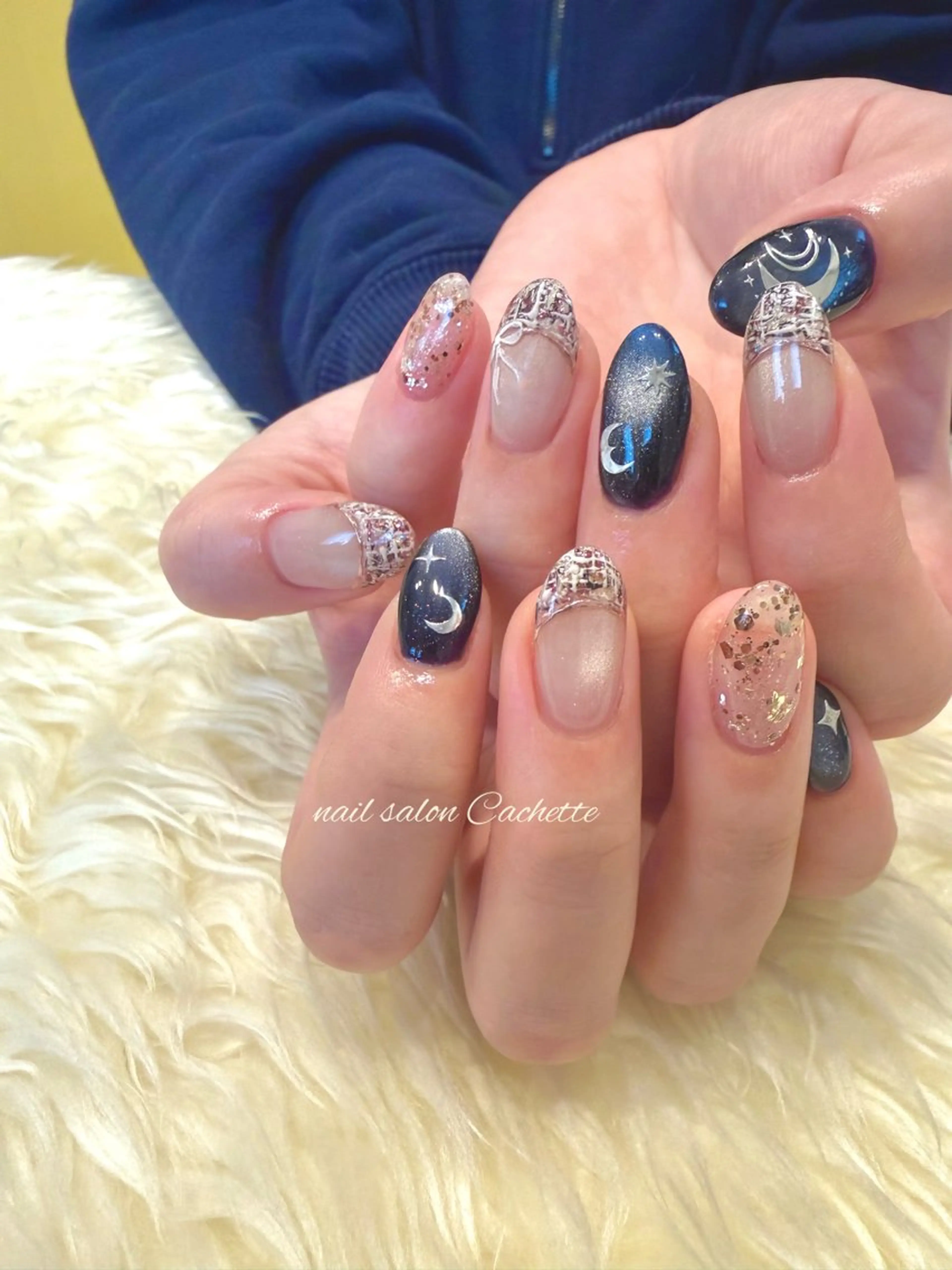 ネイル ハンドネイル ✧Cachette✧ YUKARIのネイルデザイン