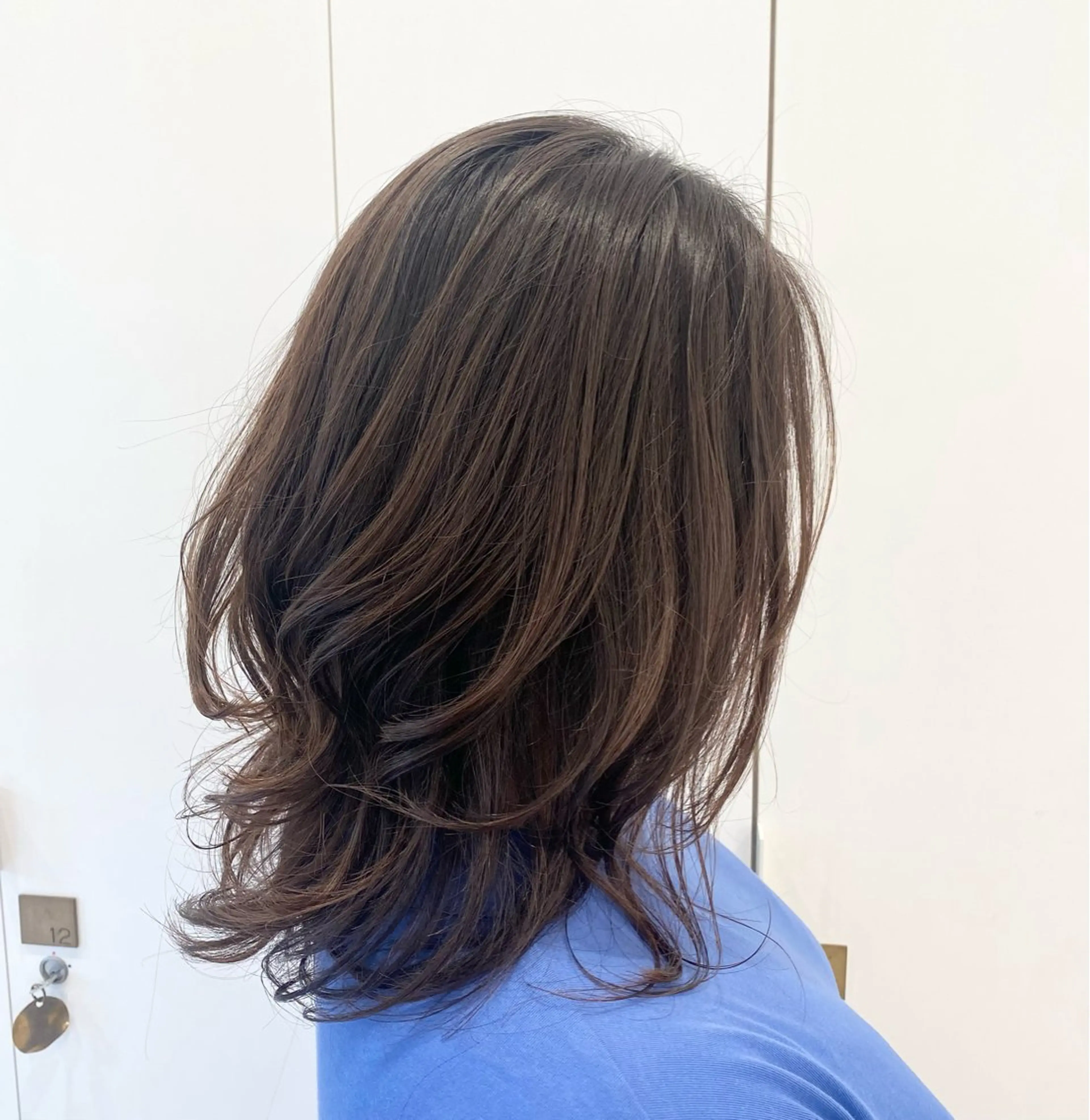 セミロング カット パーマ トリートメント ✨美髪を目指してる方 ✨帆斗✨のヘアスタイル