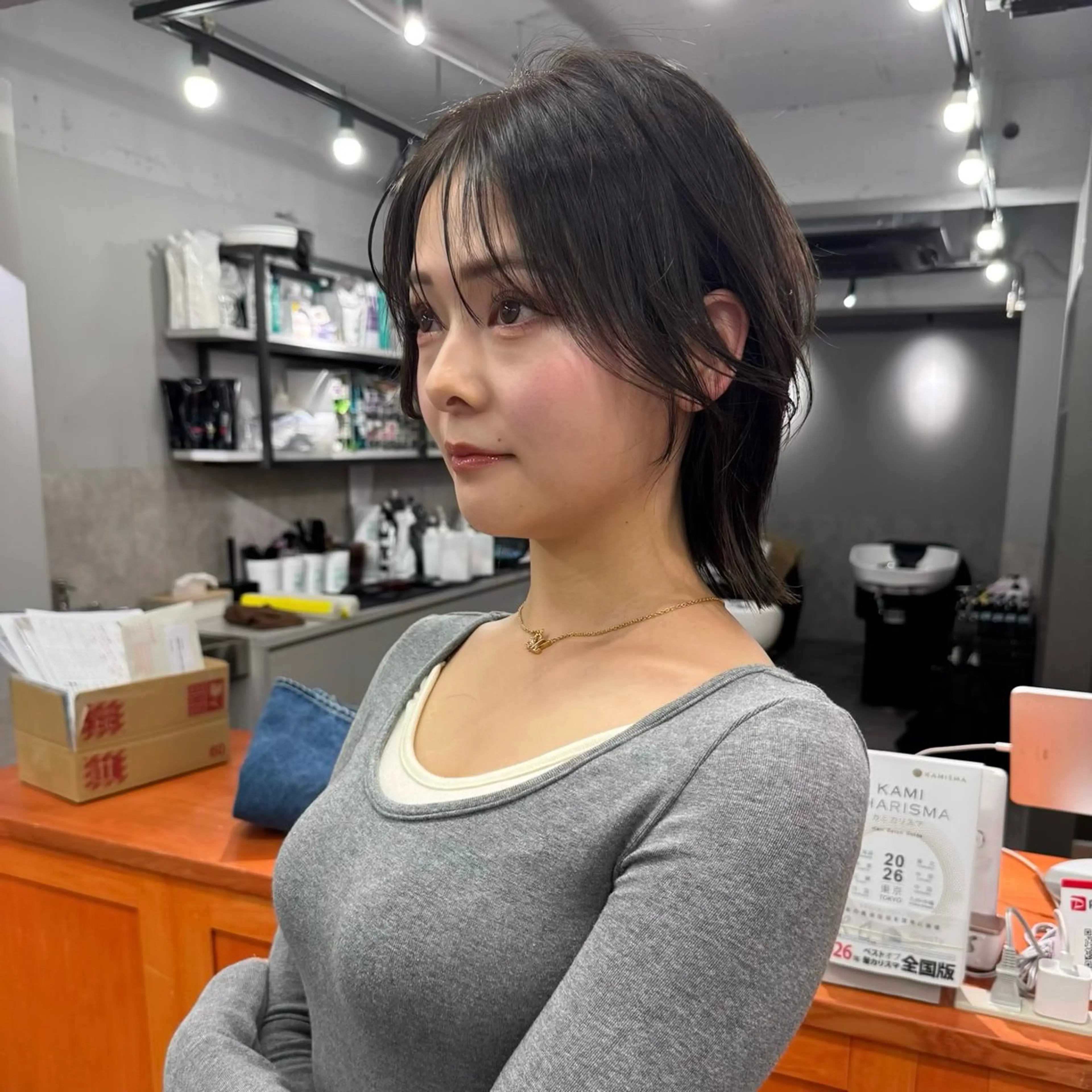 ショート カット ヘアカラー ボブ/ブリーチなし カラー/タイヨウのヘアスタイル