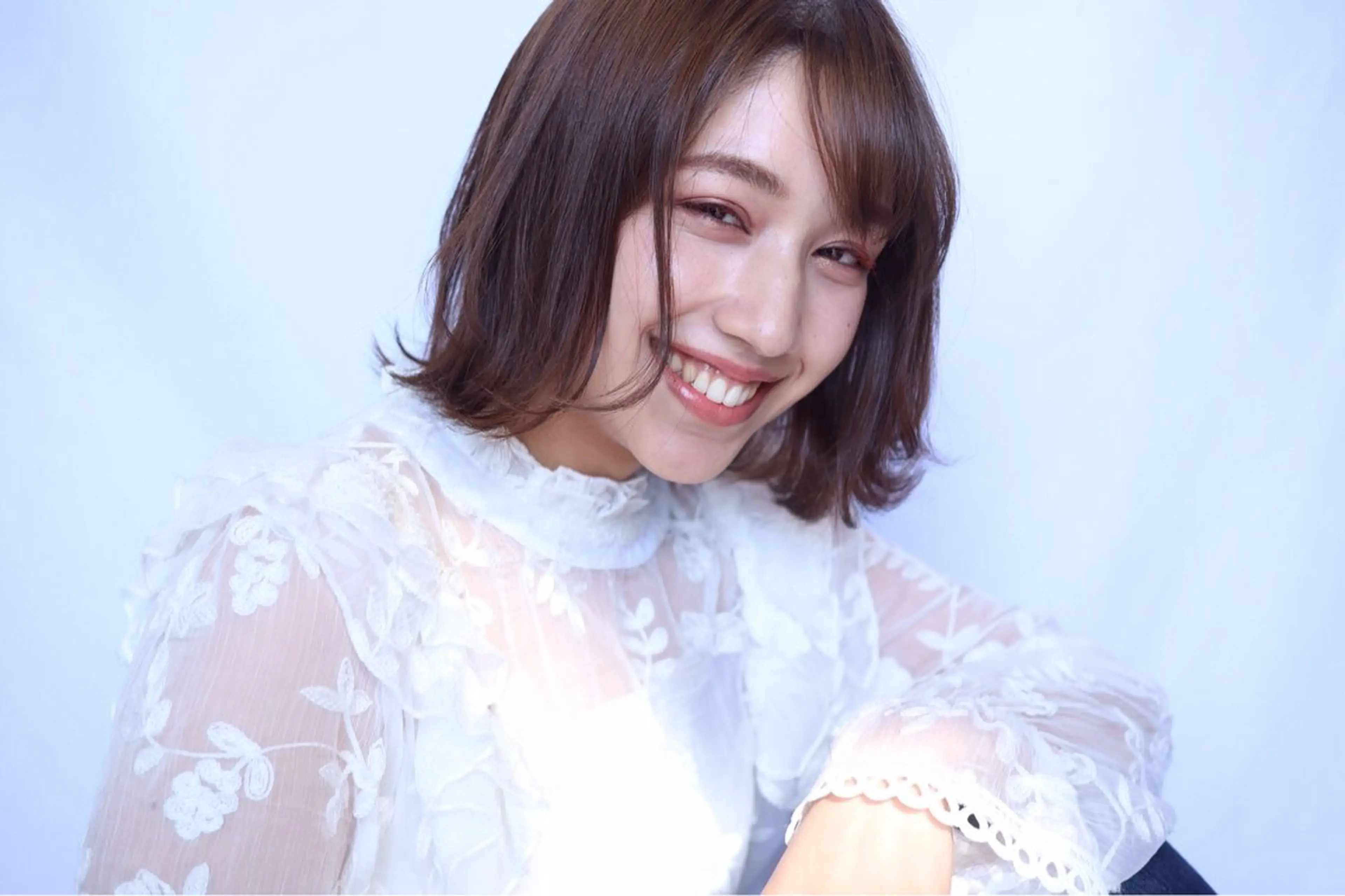 ショート 顔周りデザイン/ ママ美容師/濱ほのかのヘアスタイル