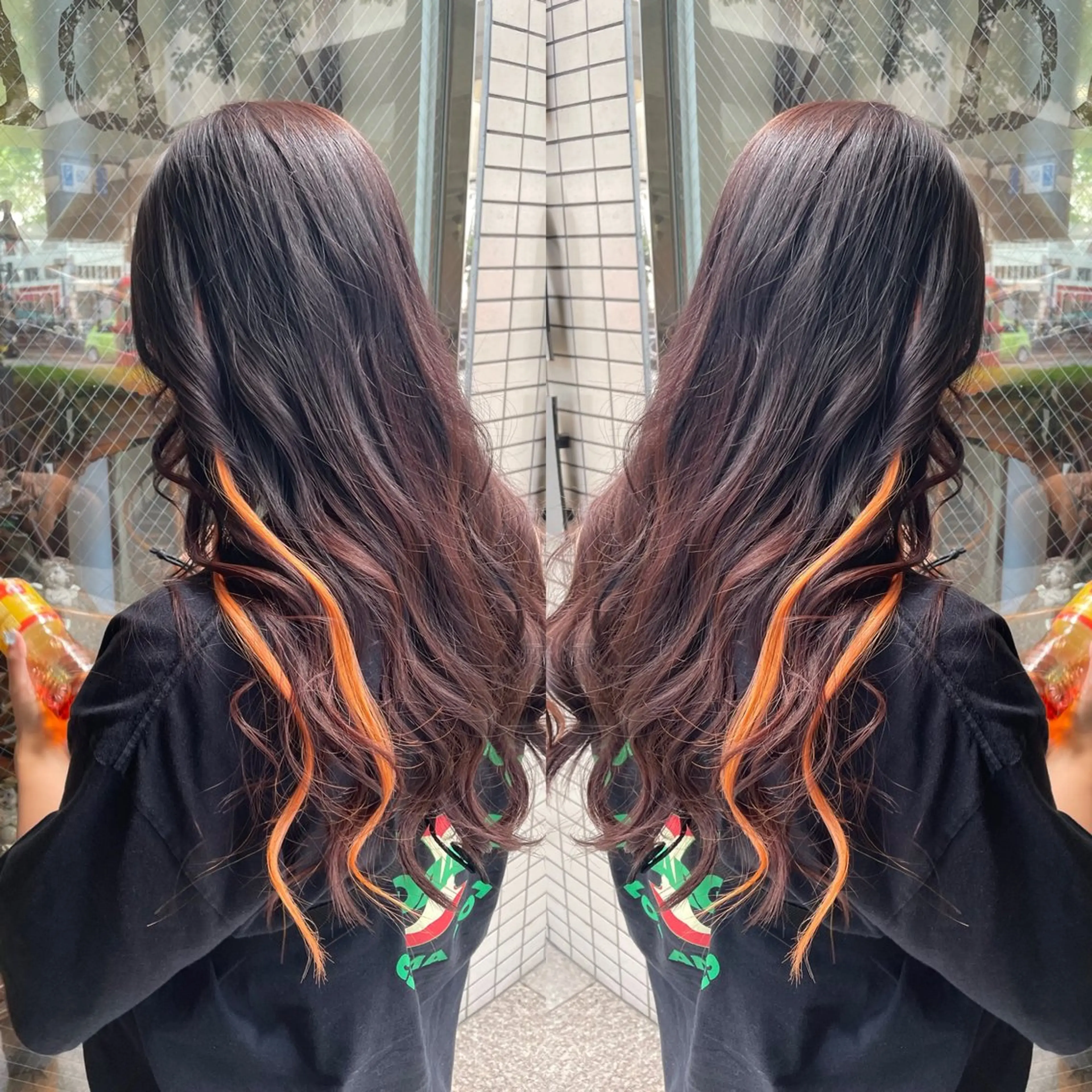 ロング エクステ 👑派手髪/カット 👑ANRYのヘアスタイル