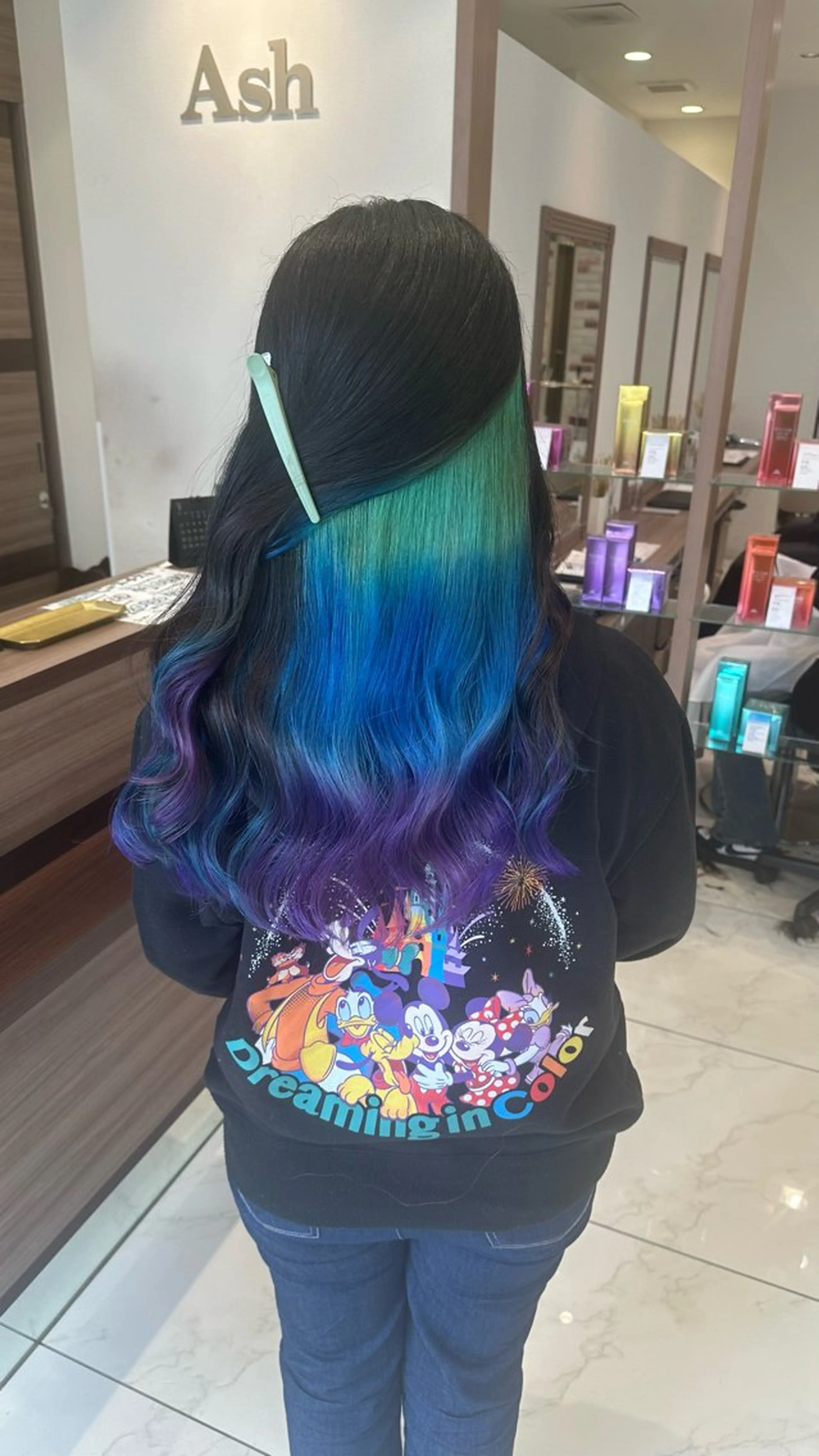 ロング カラー 【ケアブリーチ特化】 中村　玲仁のヘアスタイル