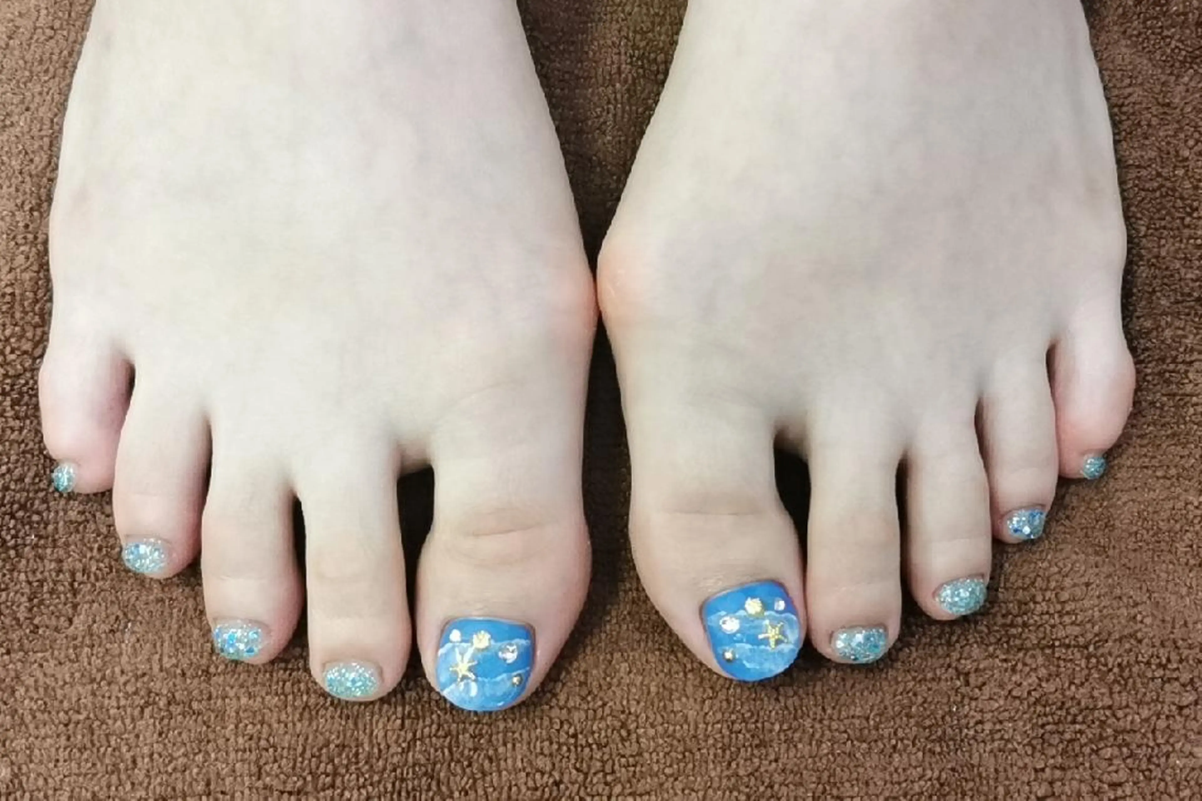 ネイル フットネイル 上福岡 らんらんのネイルデザイン