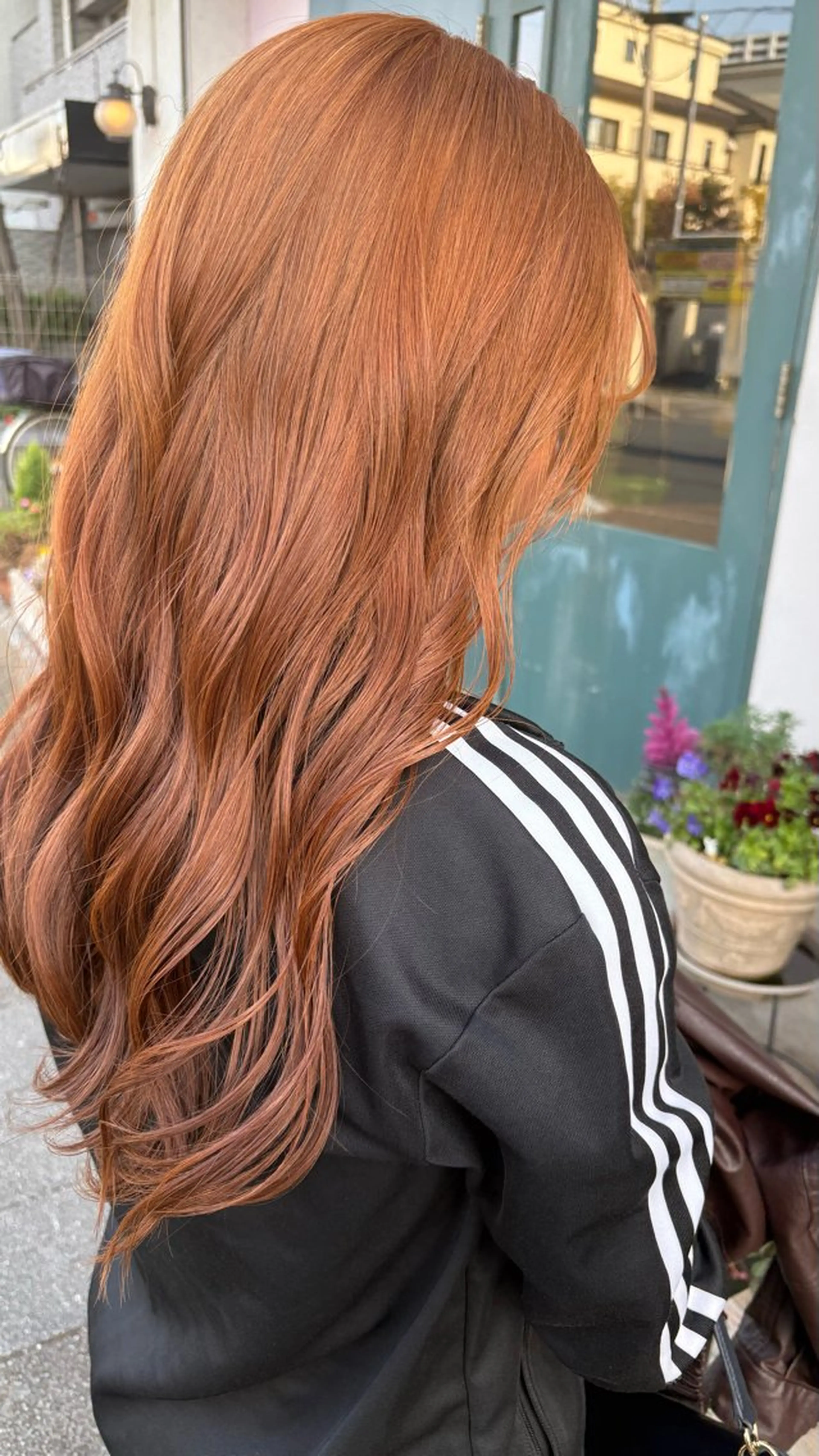 ロング カラー ブリーチ ブリーチなしカラー echelle🦋 【似合わせ】さくらのヘアスタイル