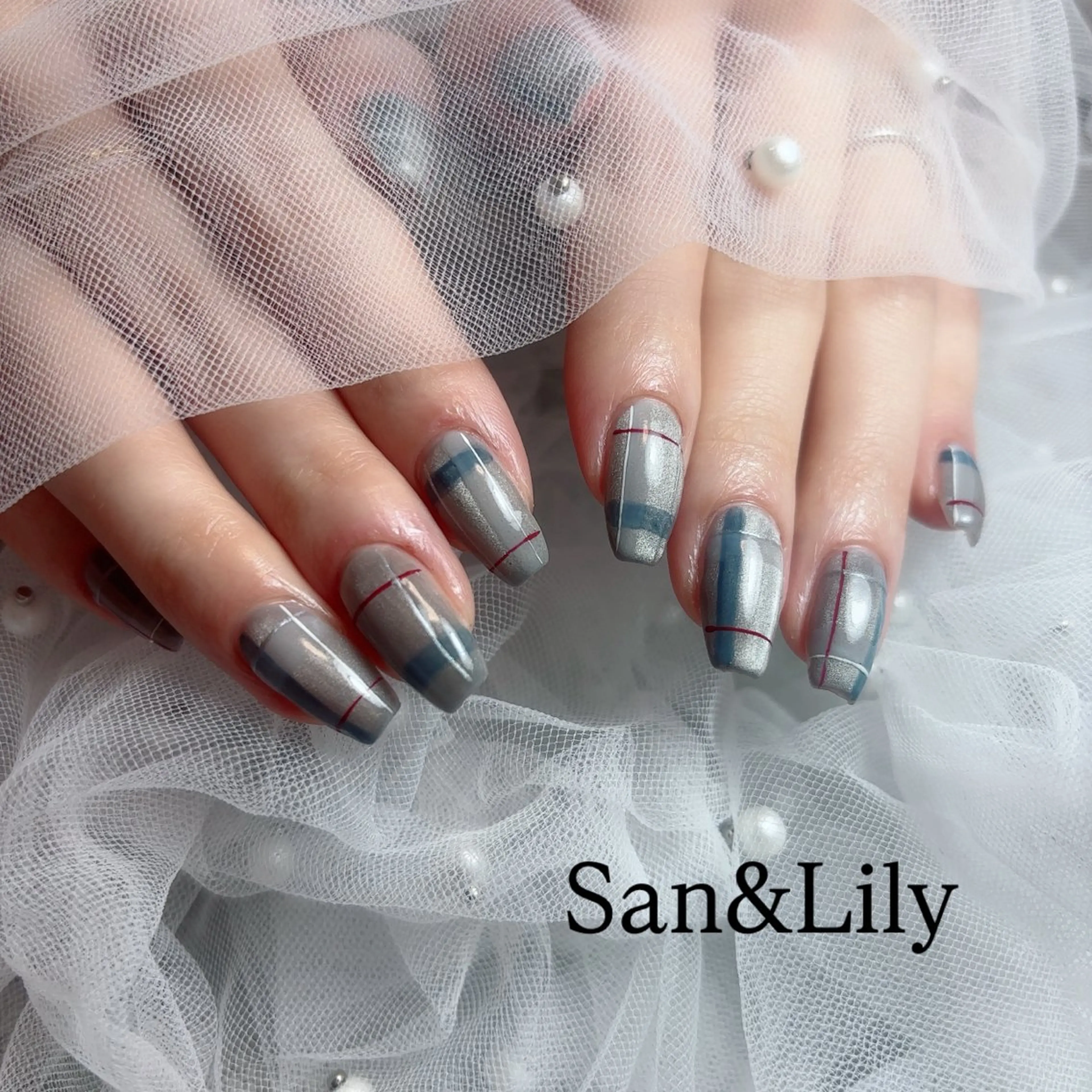 ネイル ハンドネイル San＆Lily madokaのネイルデザイン