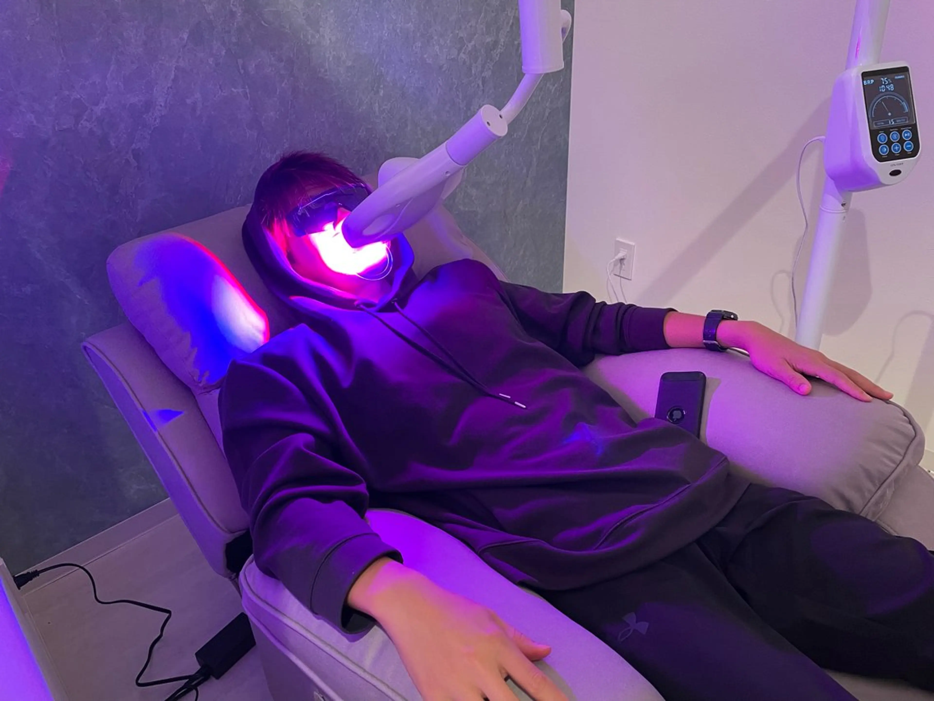 【初回限定】美容ホワイトニング20分（10分×2照射）🦷🩵の写真