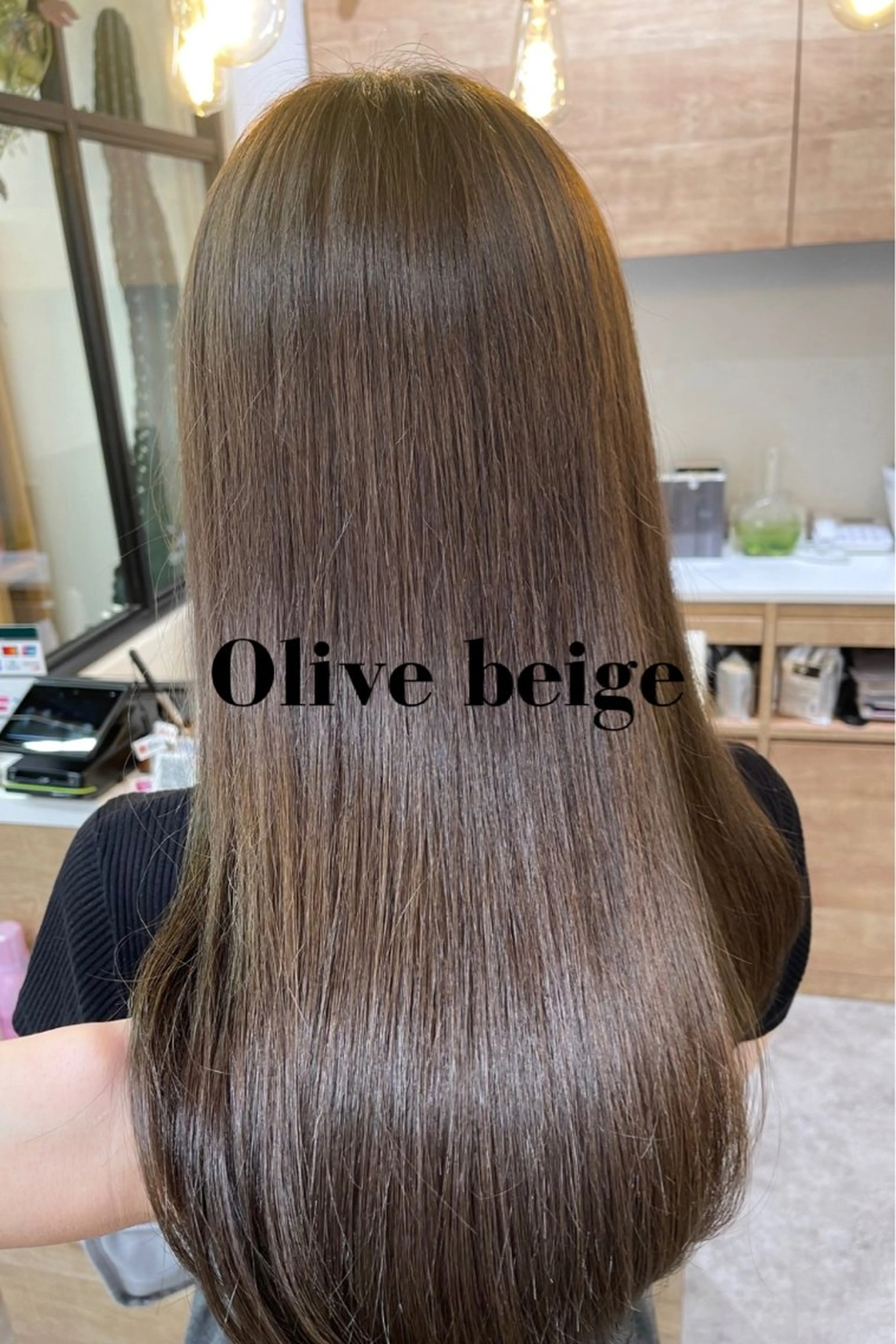 セミロング カラー charm《銀座》 ヘアセット/縮毛矯正のヘアスタイル