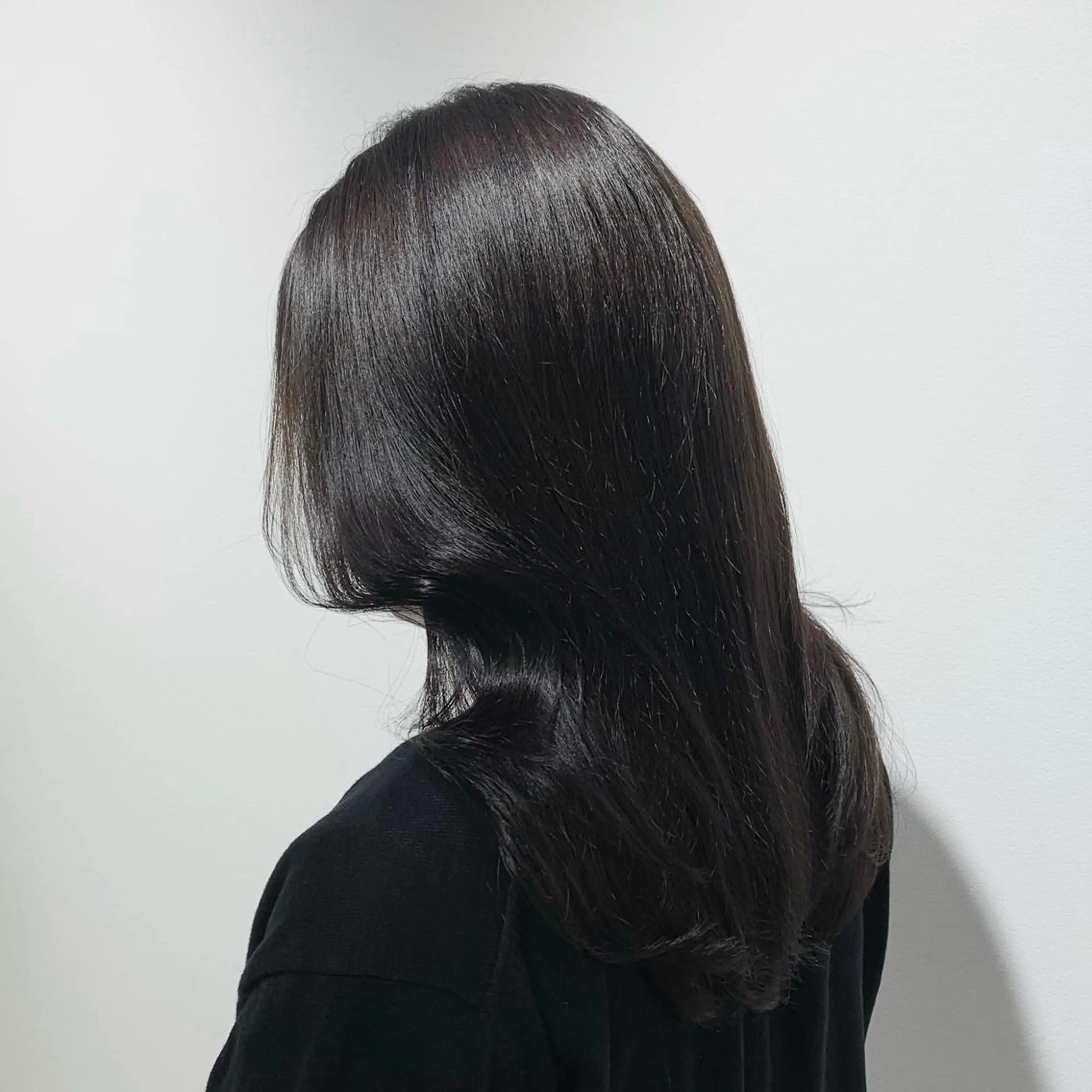 ロング カラー ヘアアレンジ キヨミ 韓国レイヤーカットのヘアスタイル