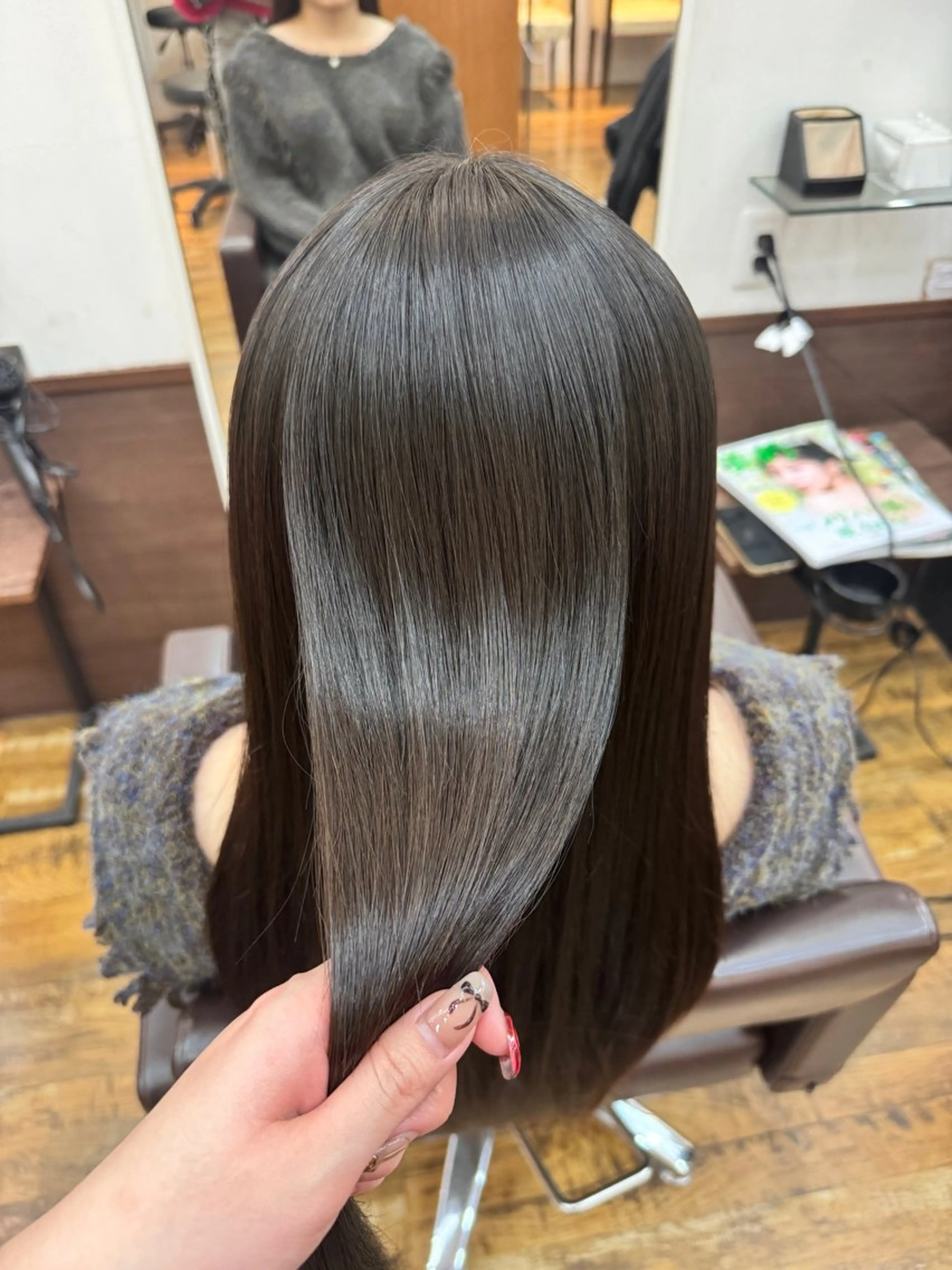 ロング パーマ 縮毛矯正 sakura❀/板橋 モデル募集中🪄︎︎のヘアスタイル