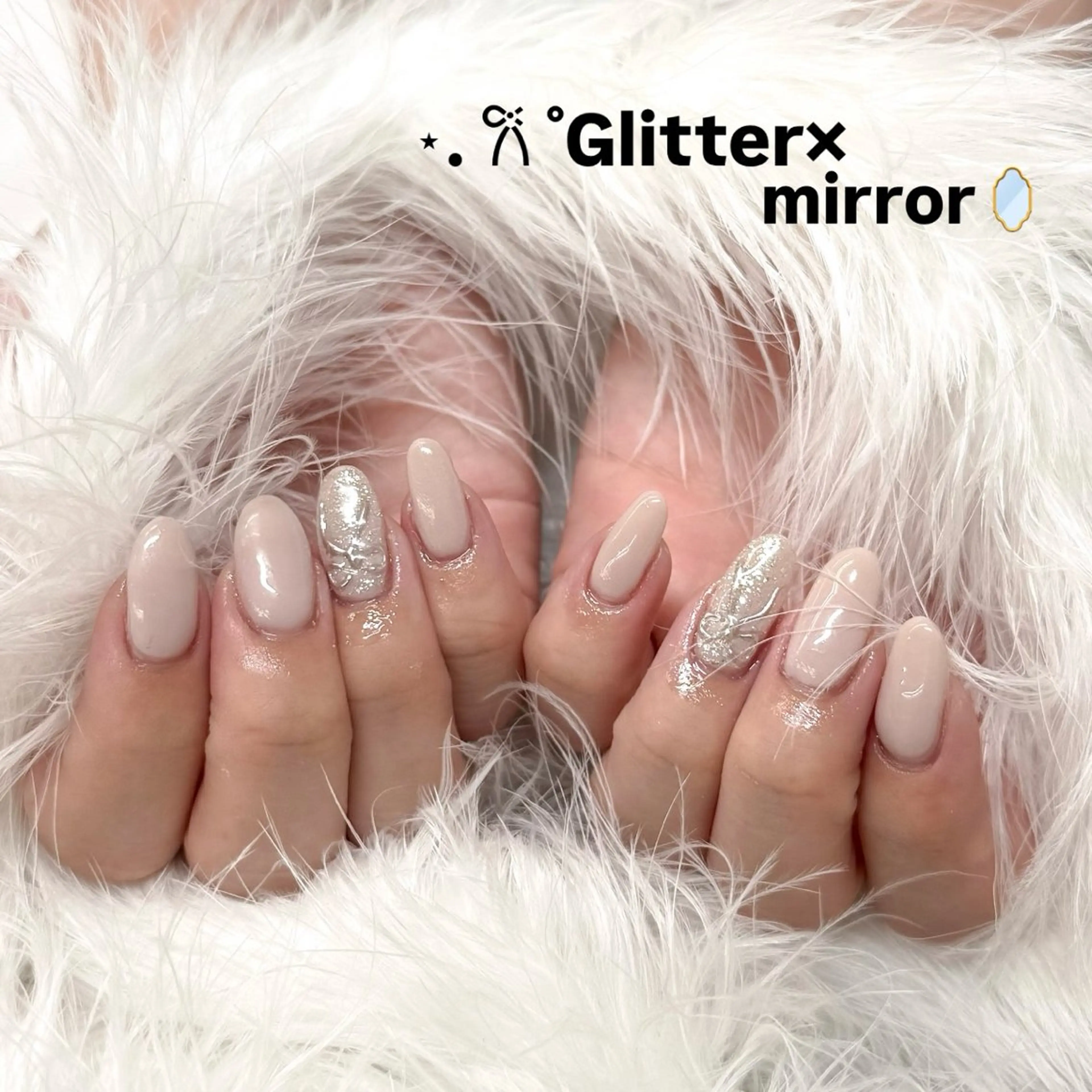 ネイル Bianca葛西 Hinano🩶のネイルデザイン