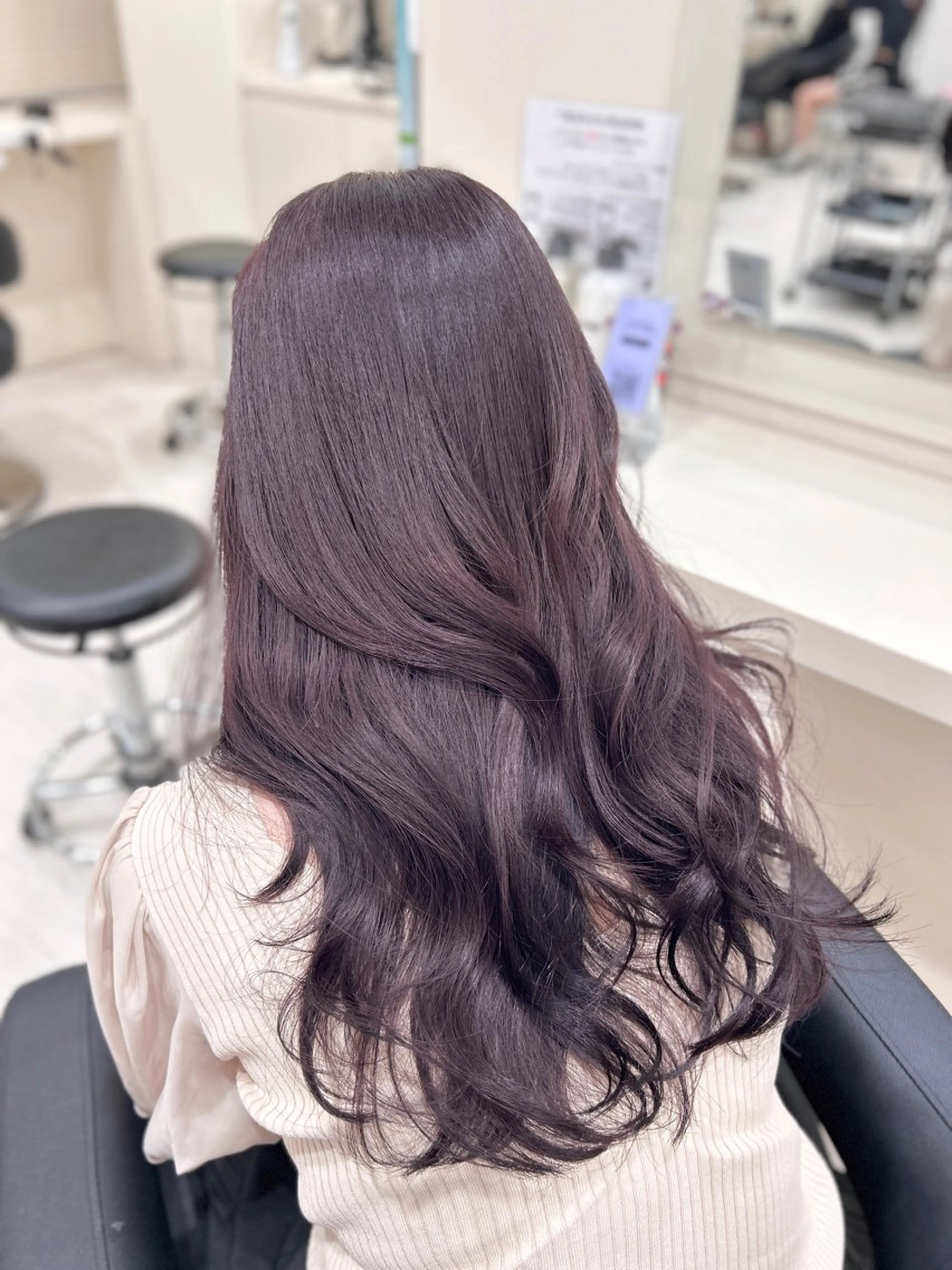 カラー ヘアカラー ハイトーン/ベージュ デザイン/りくとのヘアスタイル