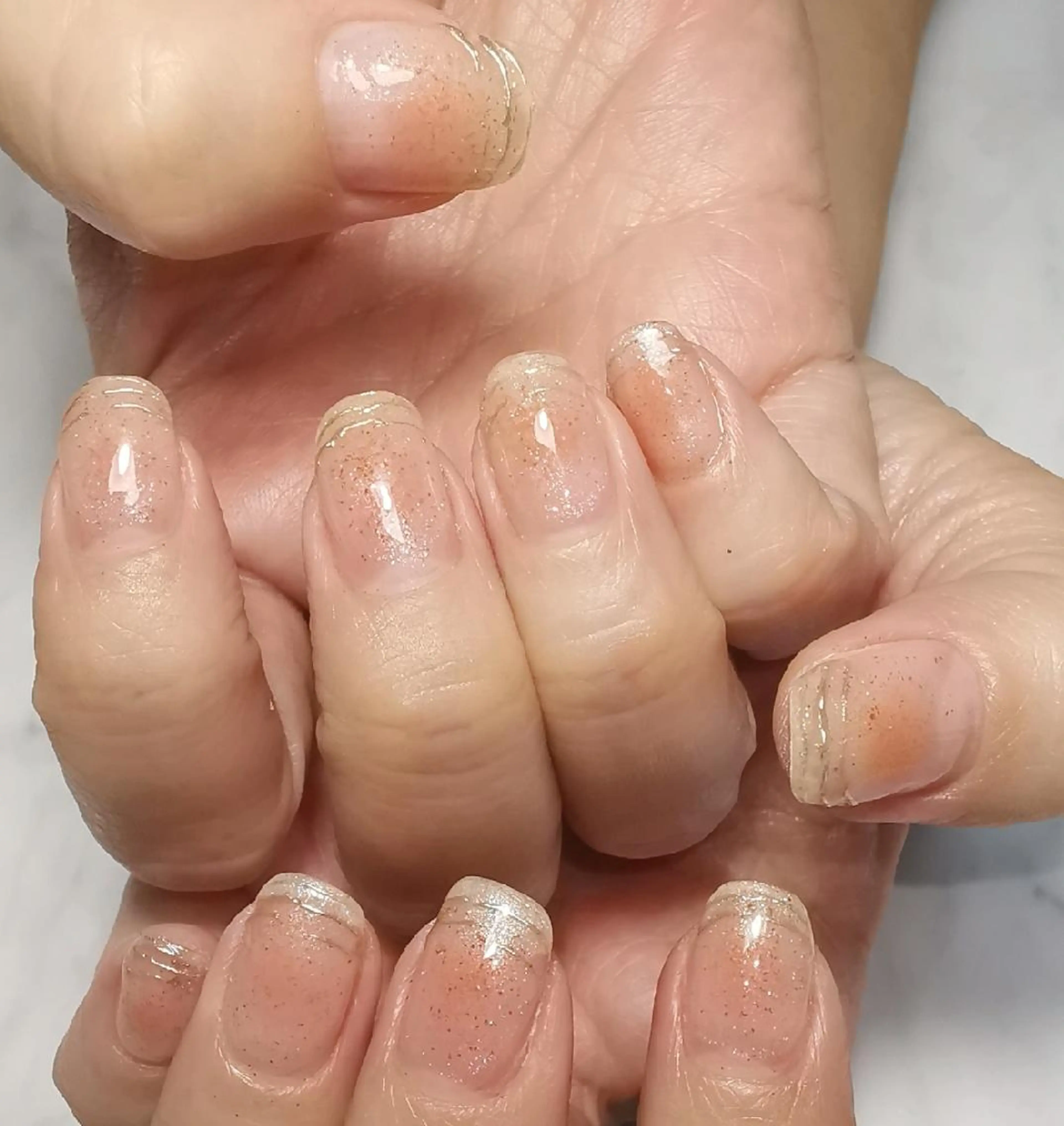 ネイル チークネイル フレンチネイル ハンドネイル reve あやののネイルデザイン