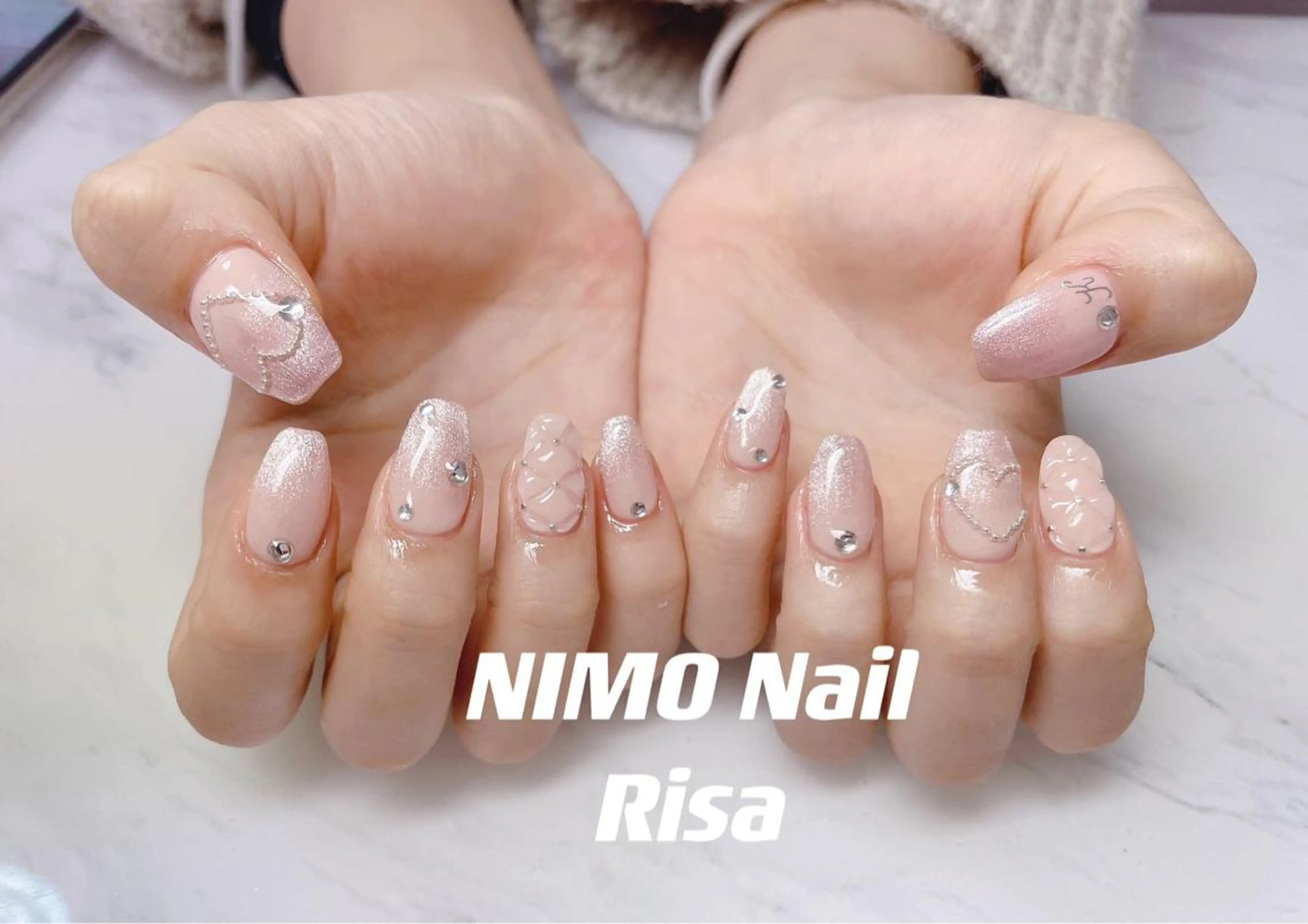 ネイル ハンドネイル RI SA☀️ リサのネイルデザイン