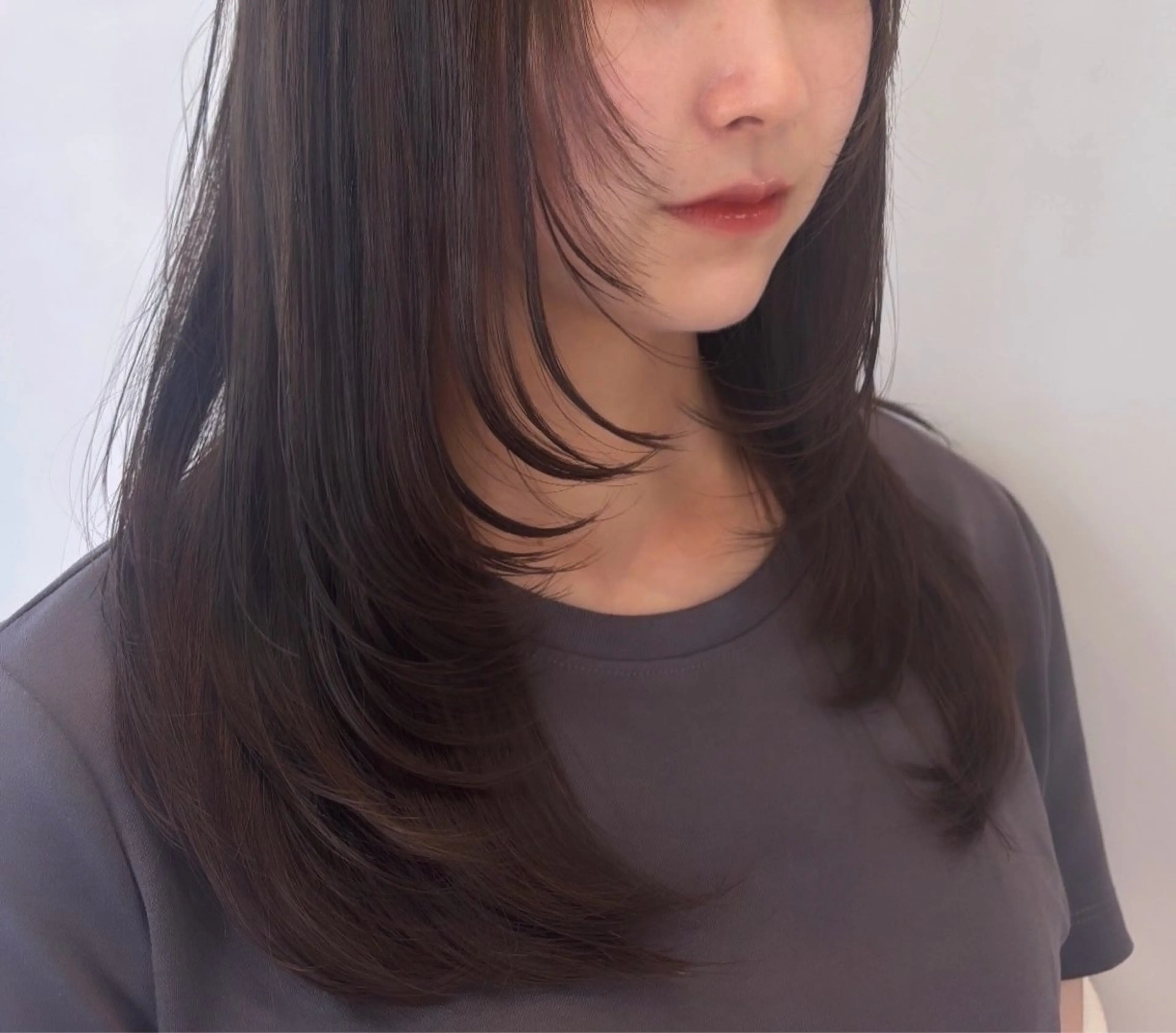 ロング reborn店長 🤍リルのヘアスタイル