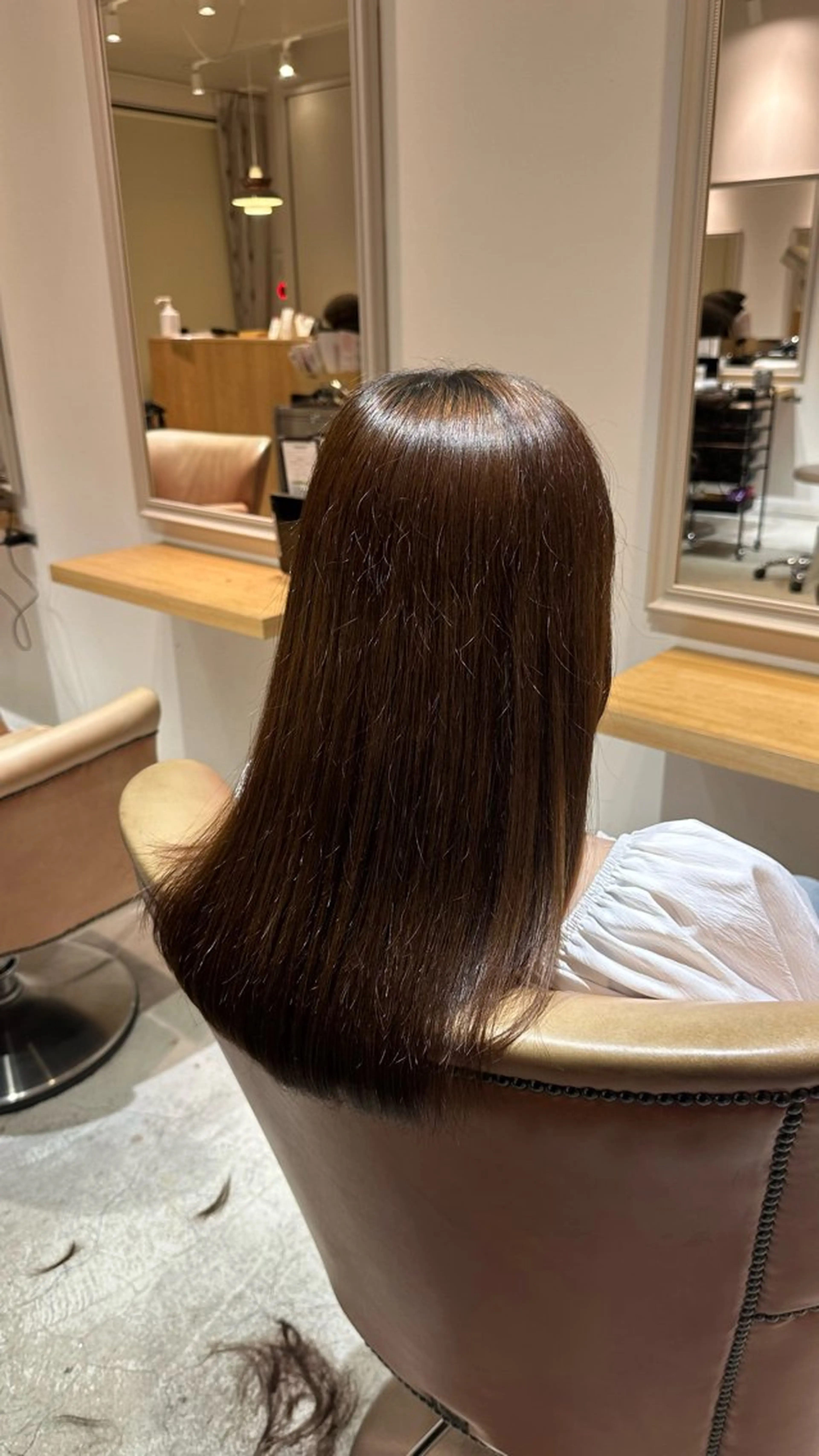 ロング 古川 永遠のヘアスタイル