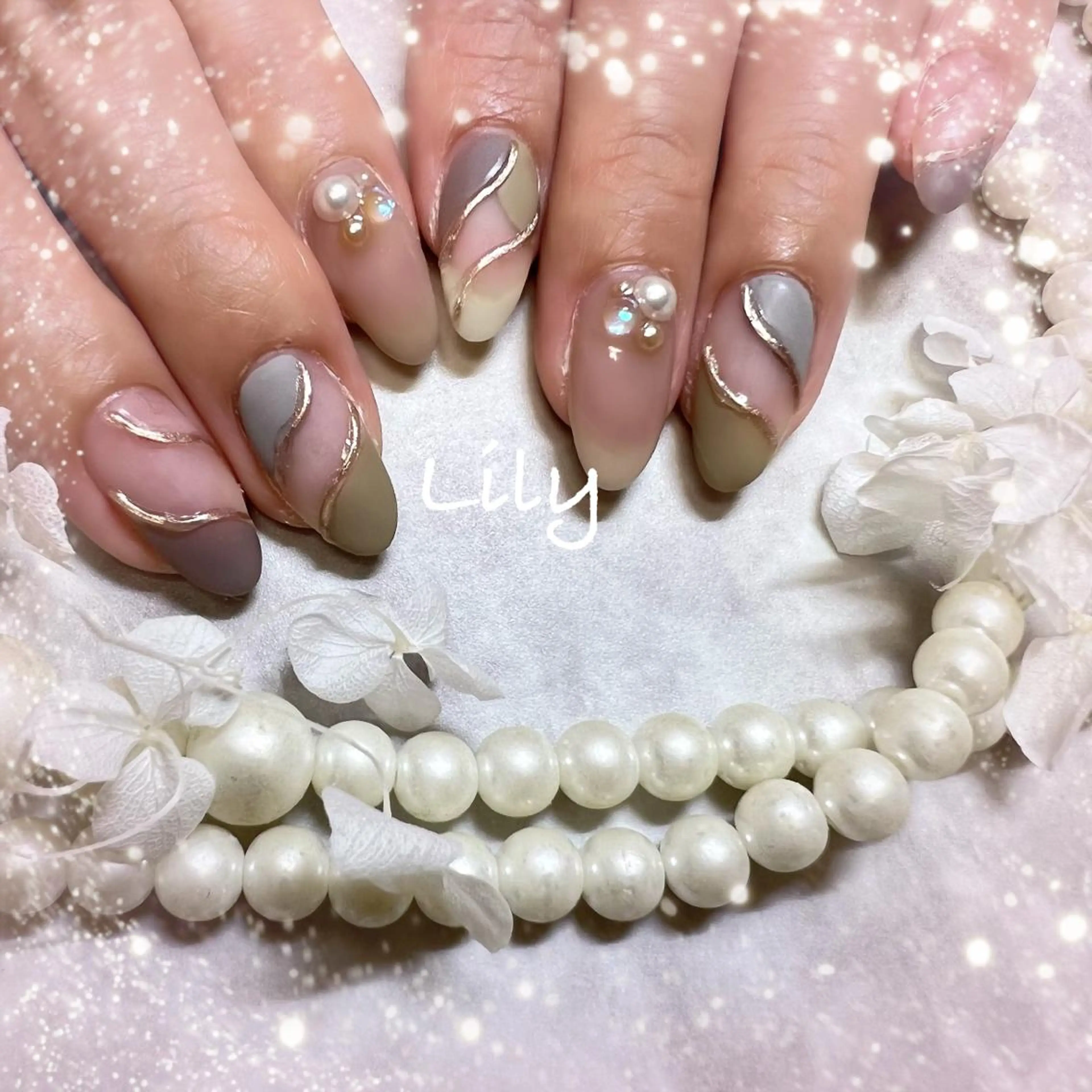 ネイル Lily*nail 🌻Mii🌻のネイルデザイン
