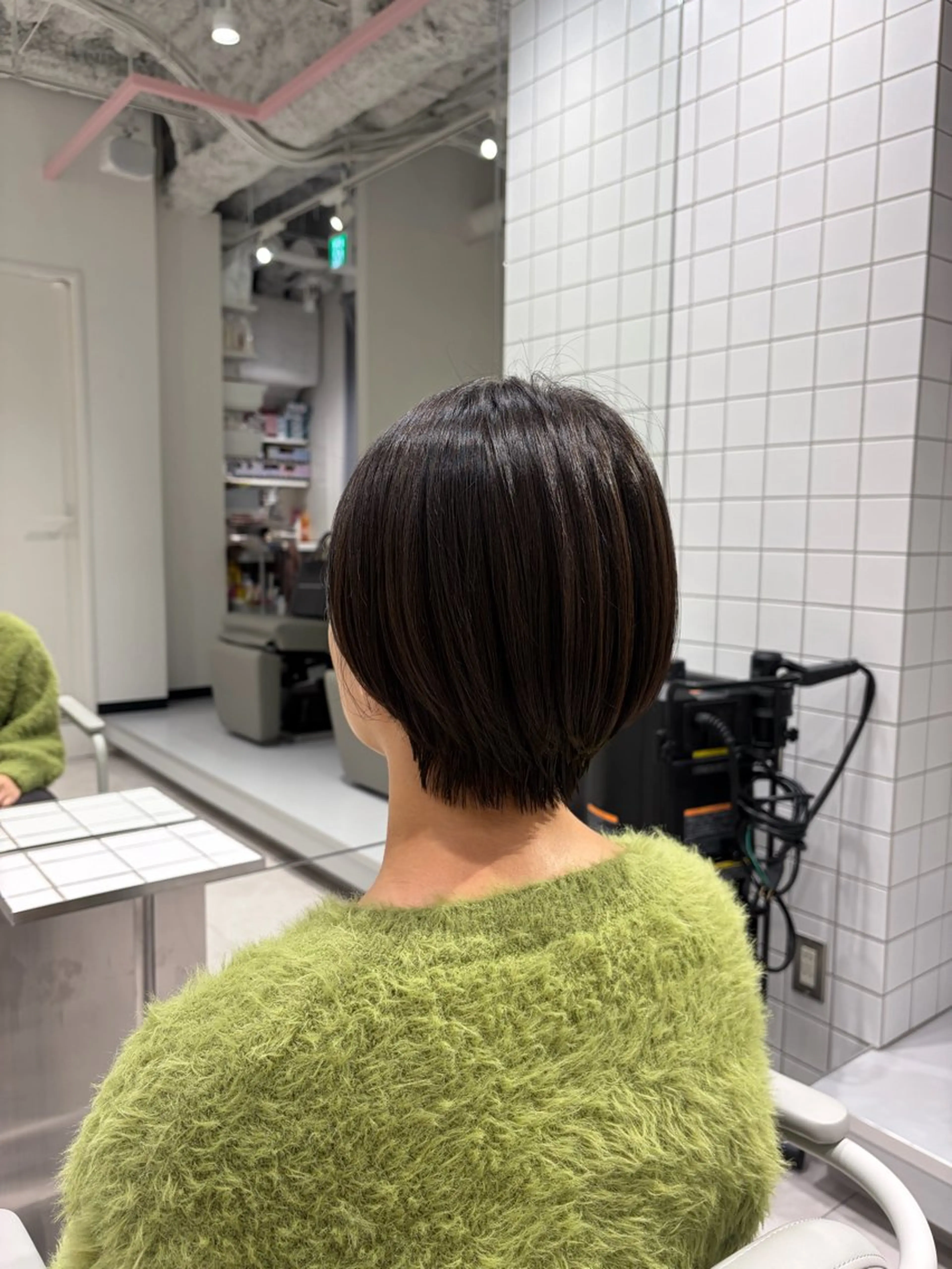 ショート ショートボブ ボブ ショートヘア レイヤー♡ 石川優奈のヘアスタイル