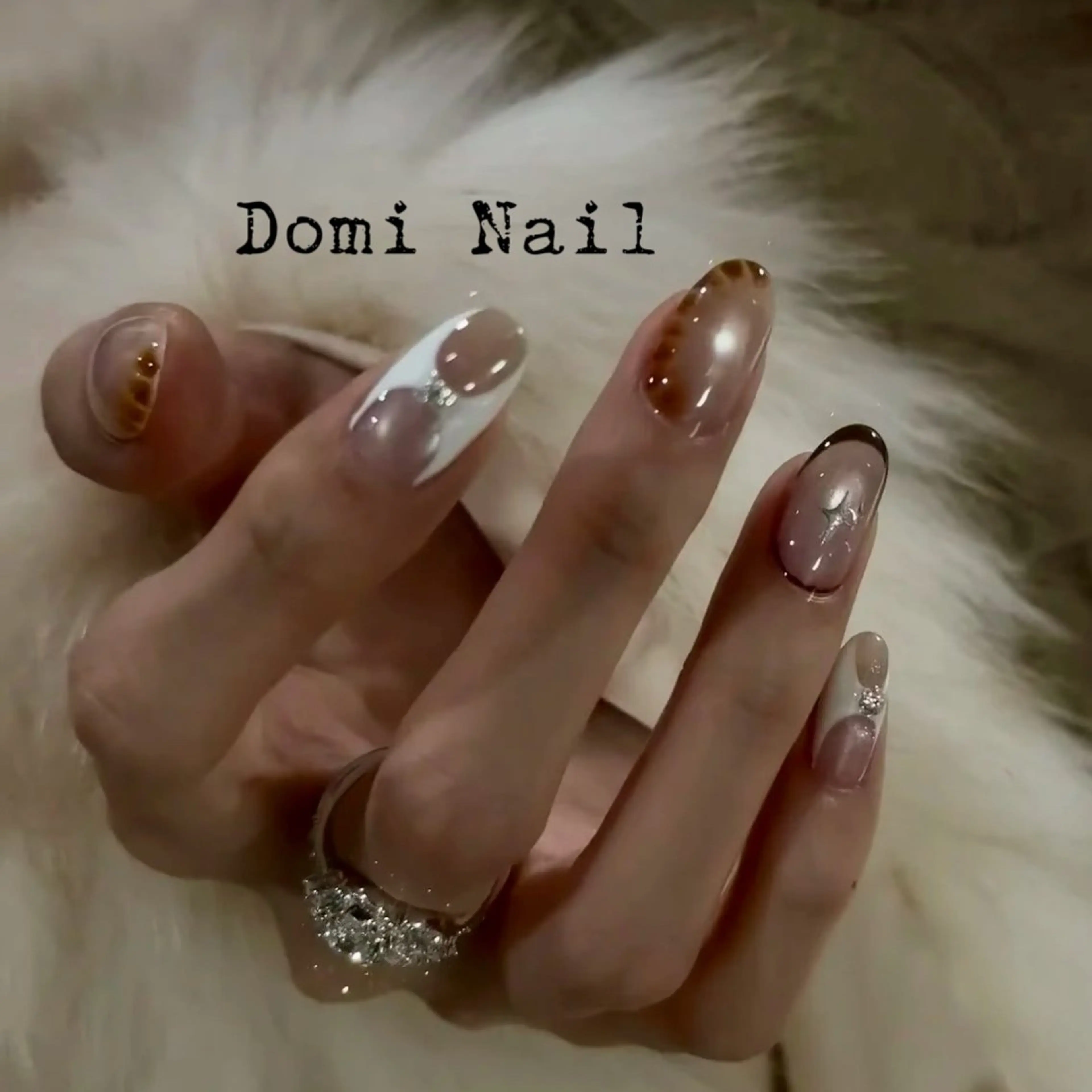 ネイル 持ち込み ハンドネイル Domi Nail Salonのネイルデザイン