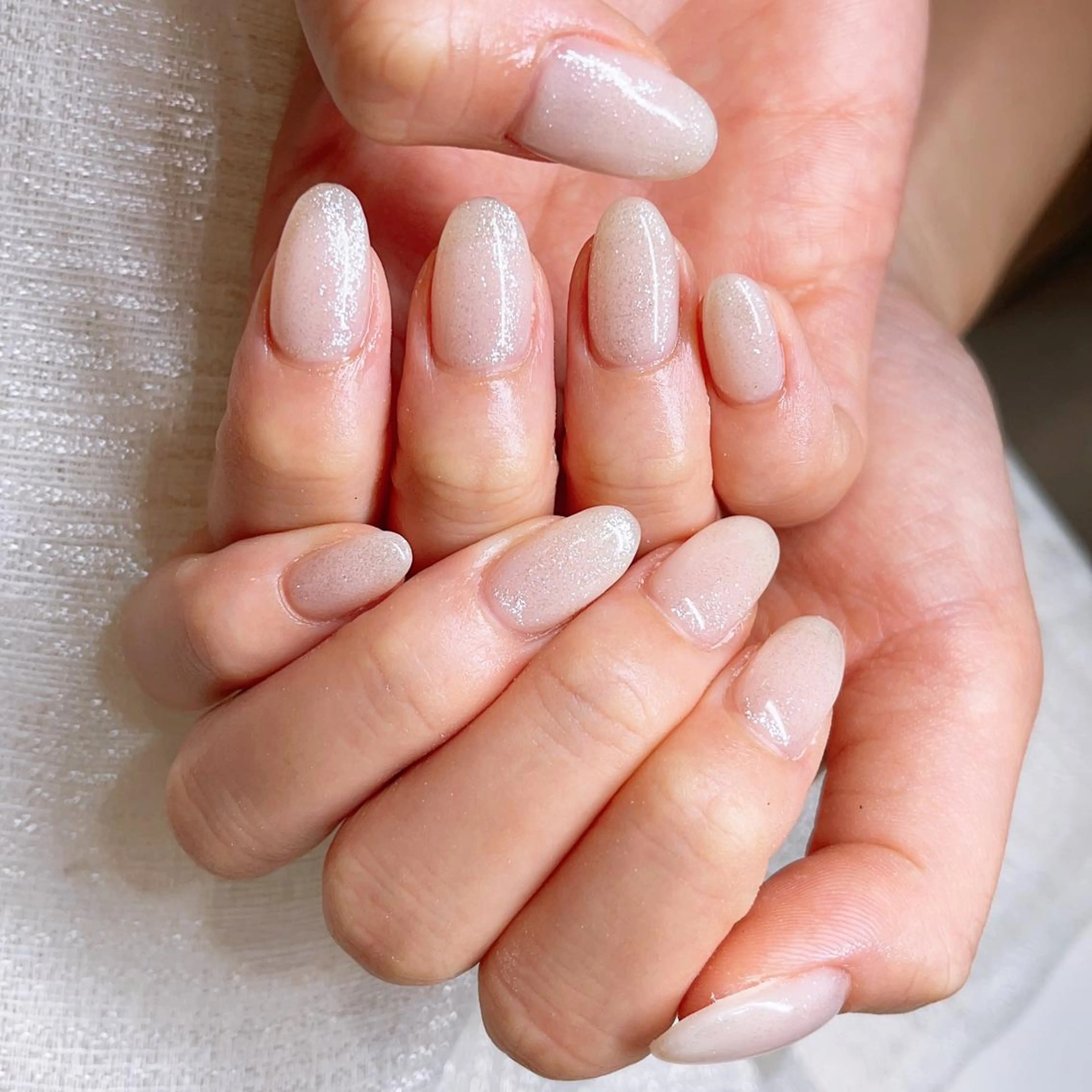 ネイル キラキラネイル ワンカラーネイル nailist yuiのネイルデザイン