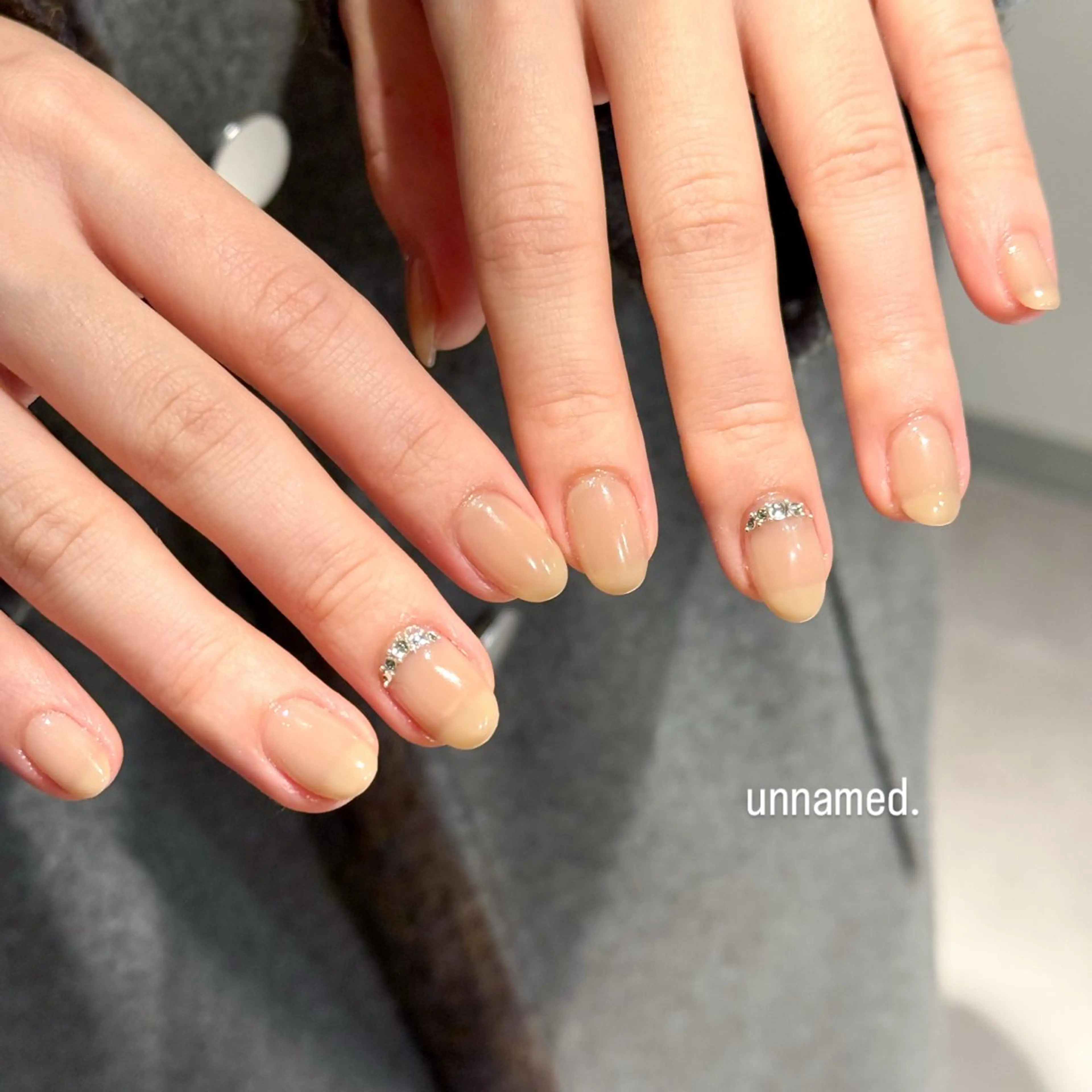 ネイル ストーンネイル ハンドネイル unnamed. Kurumiのネイルデザイン