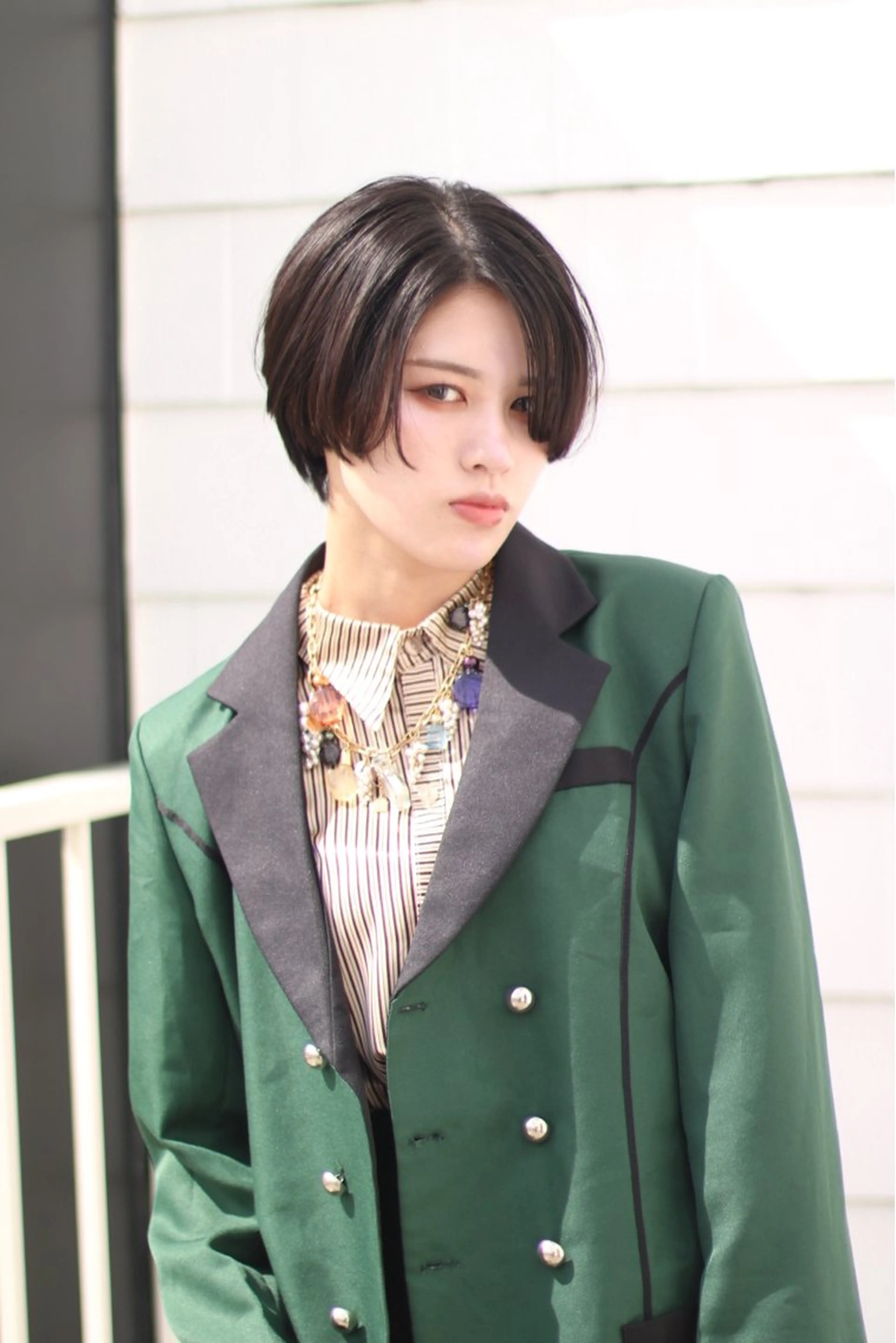 ショート ハンサムショート ショートヘア カット 鈴木 彩女のヘアスタイル