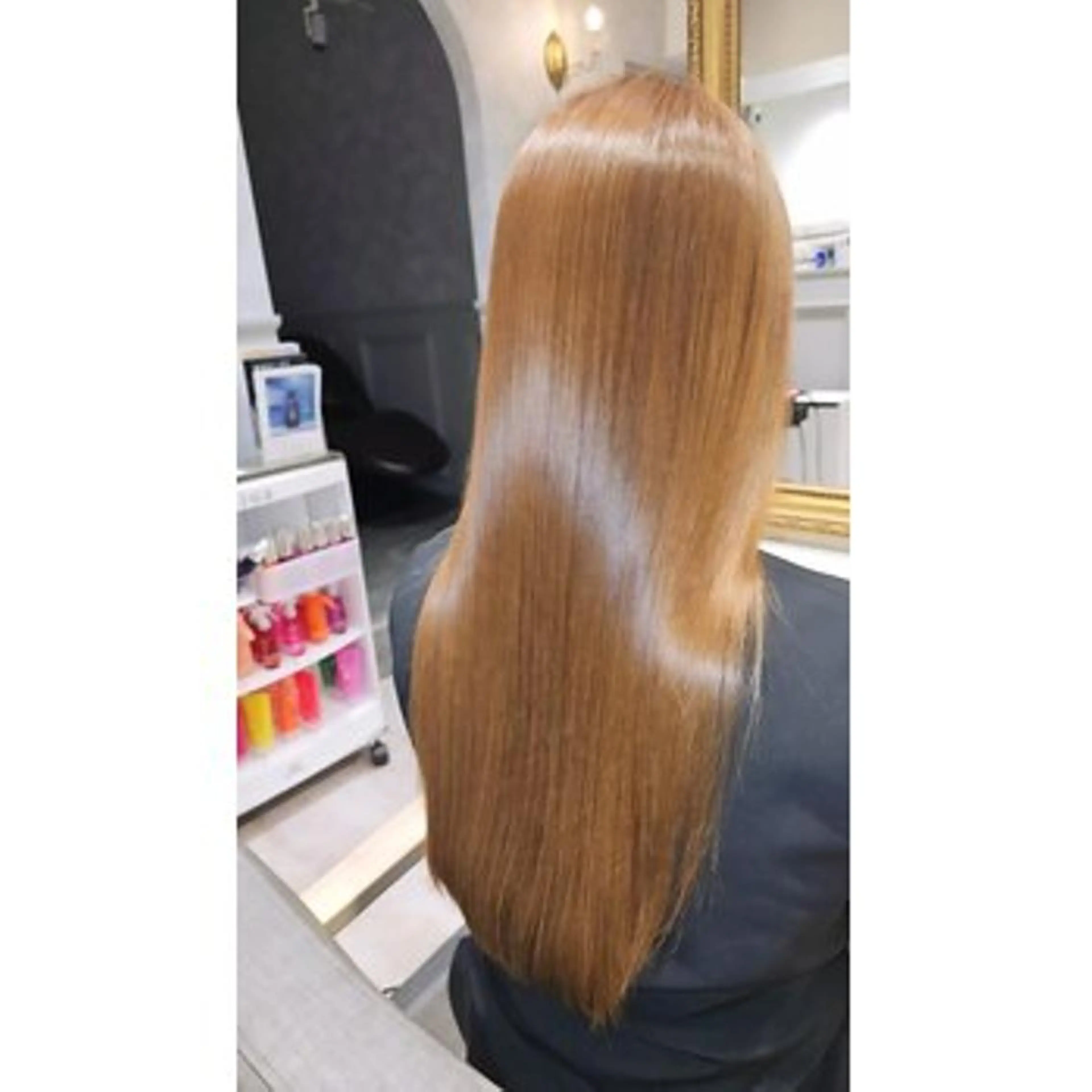 カット+縮毛矯正+トリートメントの写真