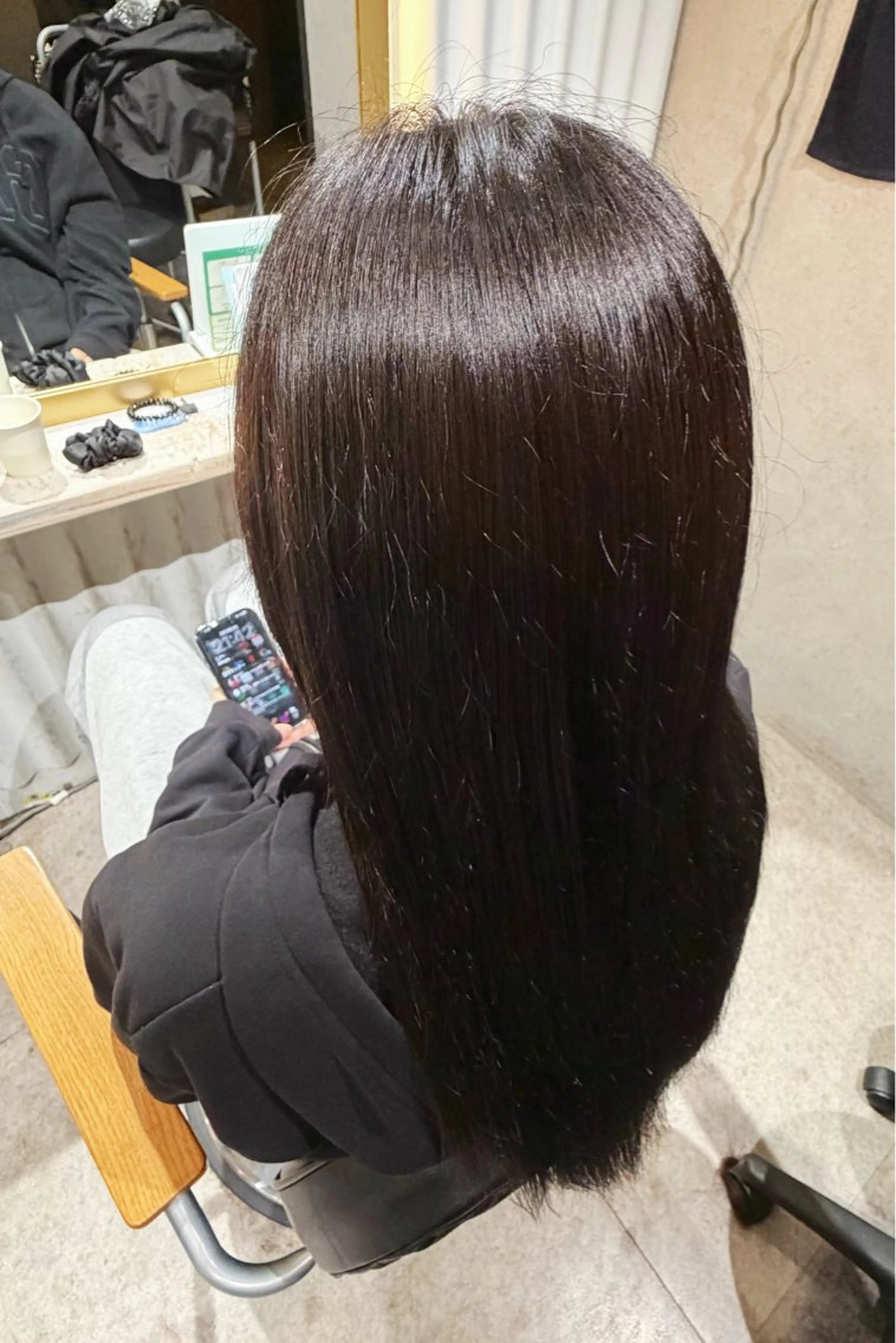 ワンカラー+トリートメントの写真