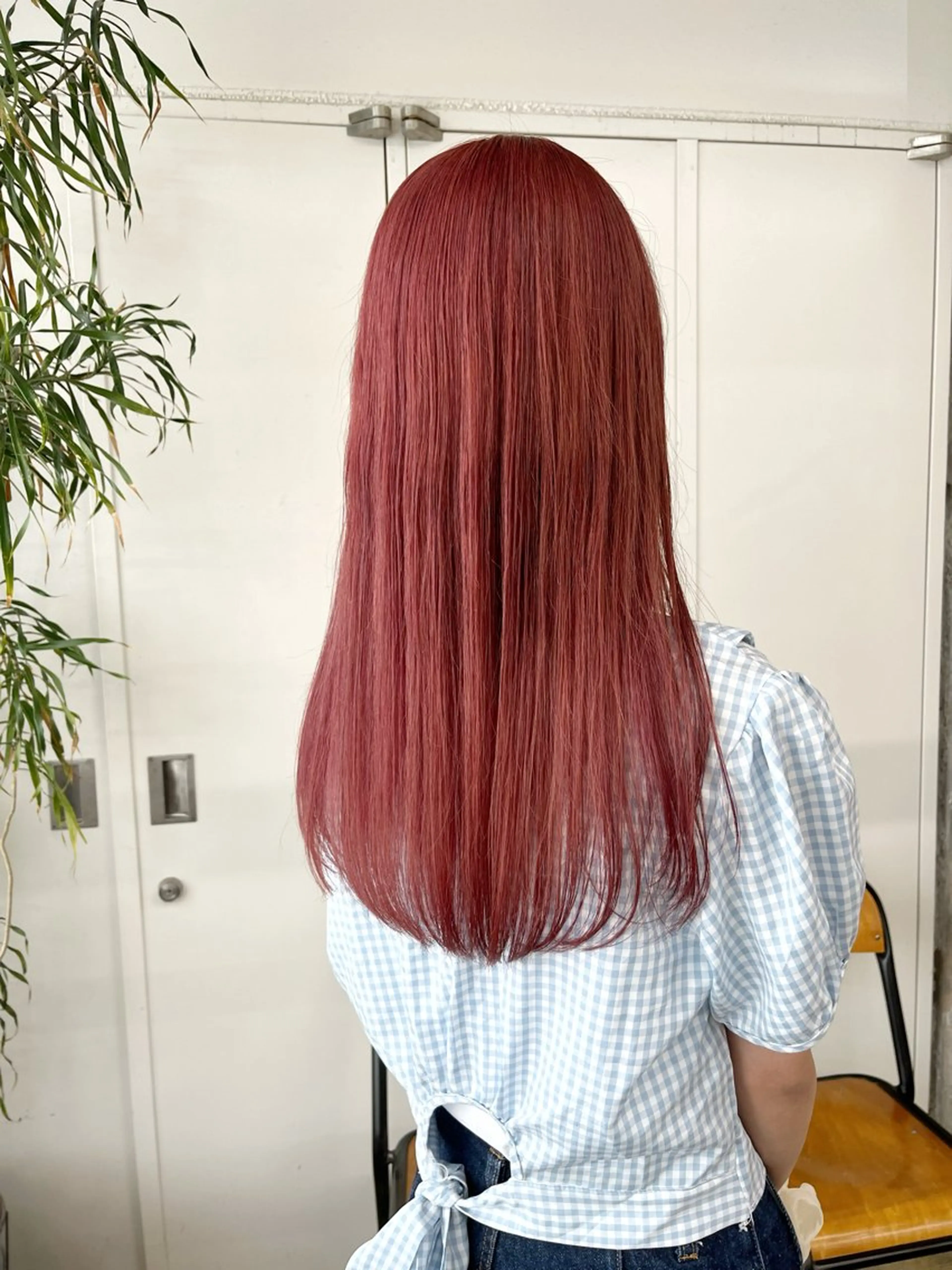 ロング カラー ブリーチ カット ヘアカラー トリートメント 小木曽智美 /ボブ/ショートのヘアスタイル