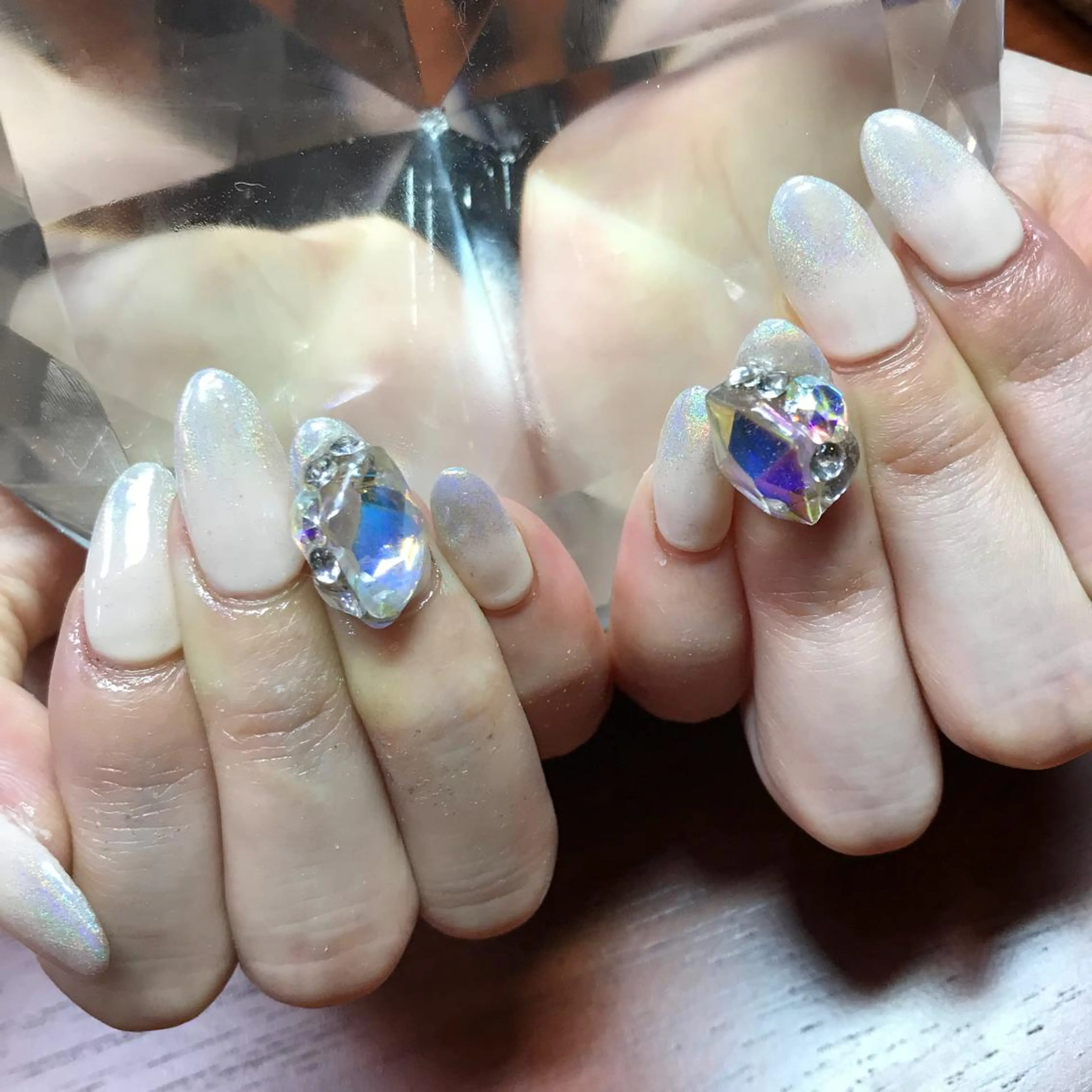 ショート ネイル ジェルネイル グラデーション 《LB》ラブリエ Nail&eyeのマツエク・マツパデザイン