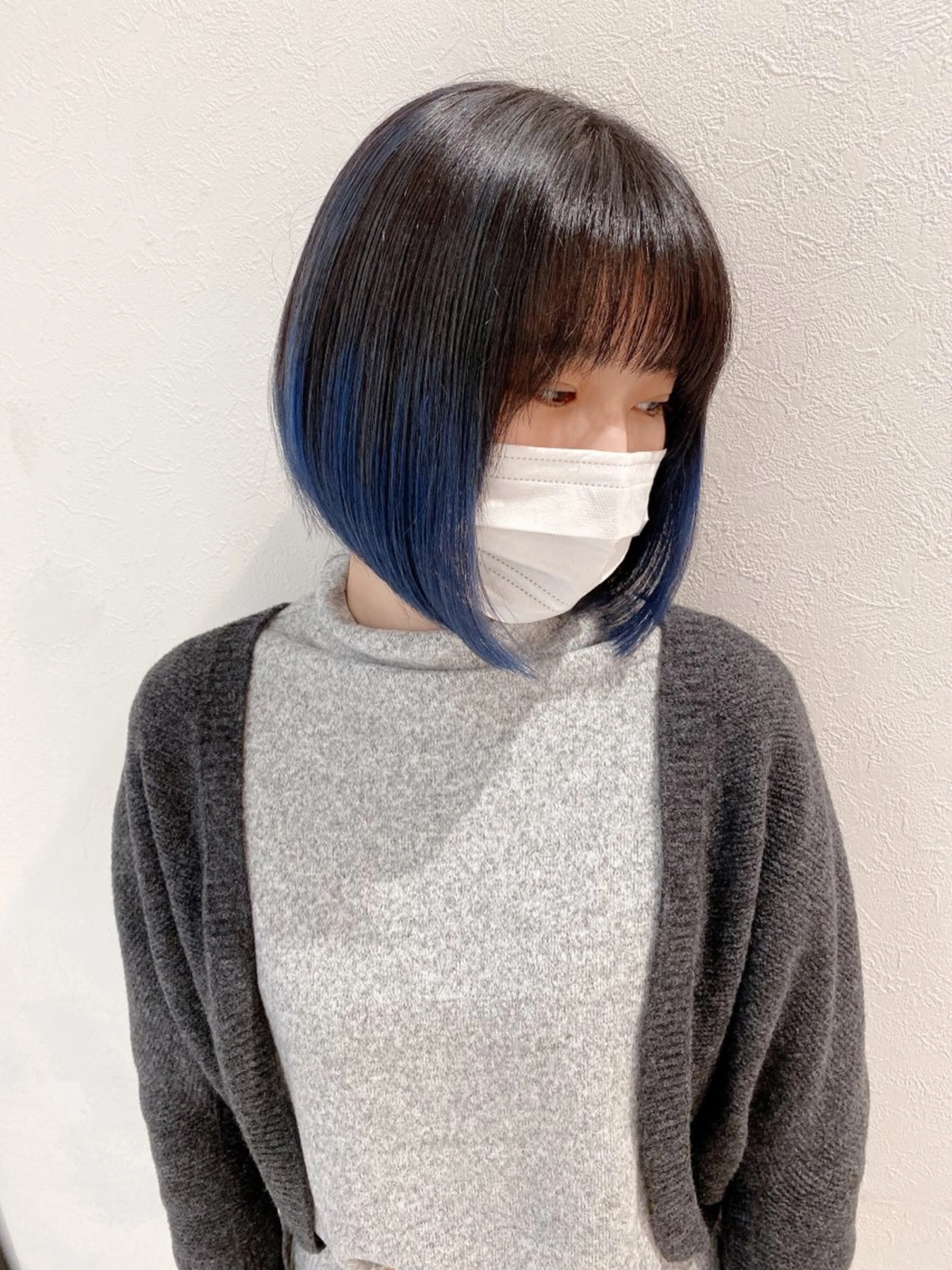 ショート カラー 前下がりボブ グラデーションカラー ボブ 全国認定講師 高久のヘアスタイル