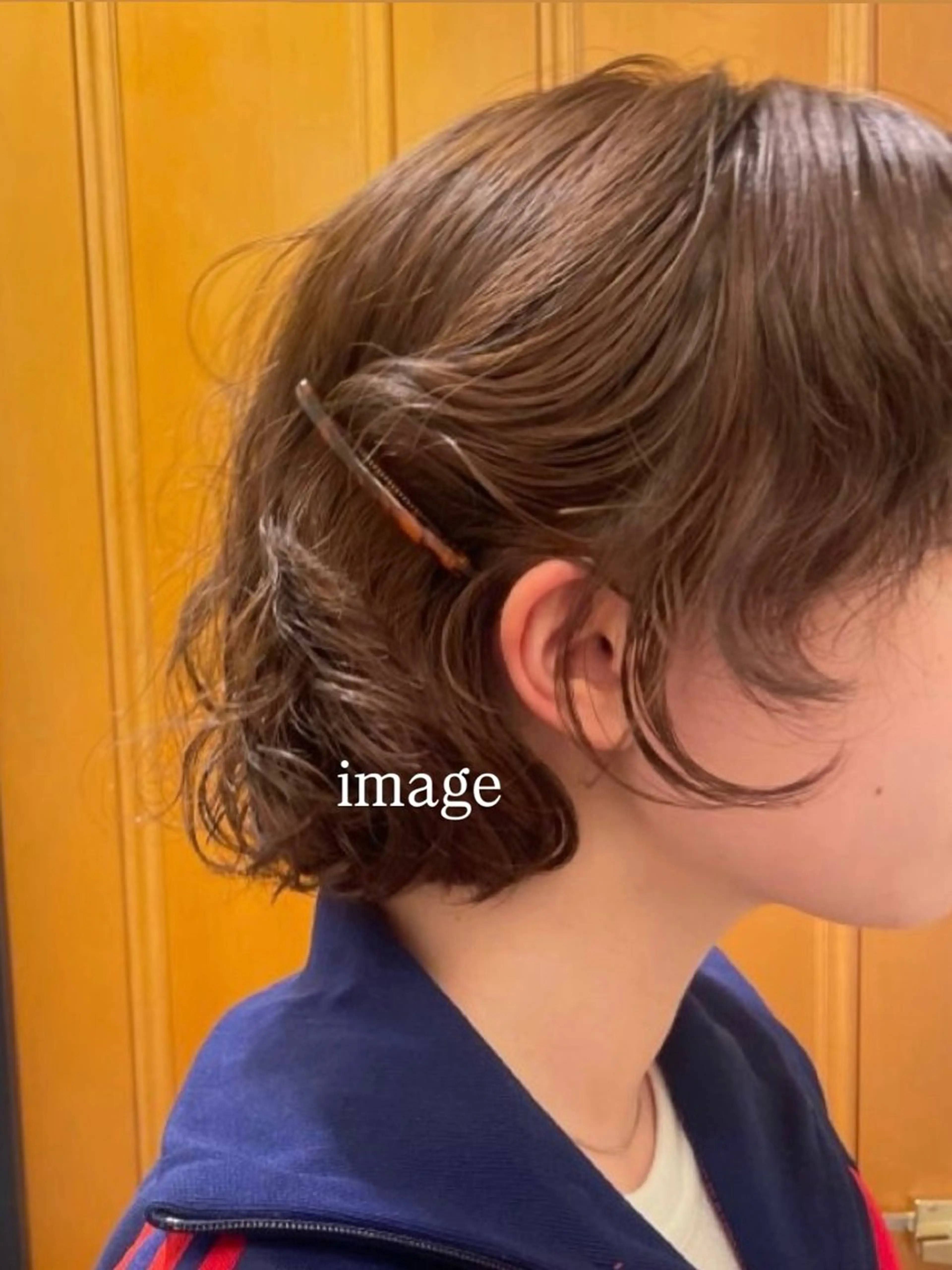 パーマ パーマ トリートメント ショートカット/ ベージュ/moekaのヘアスタイル