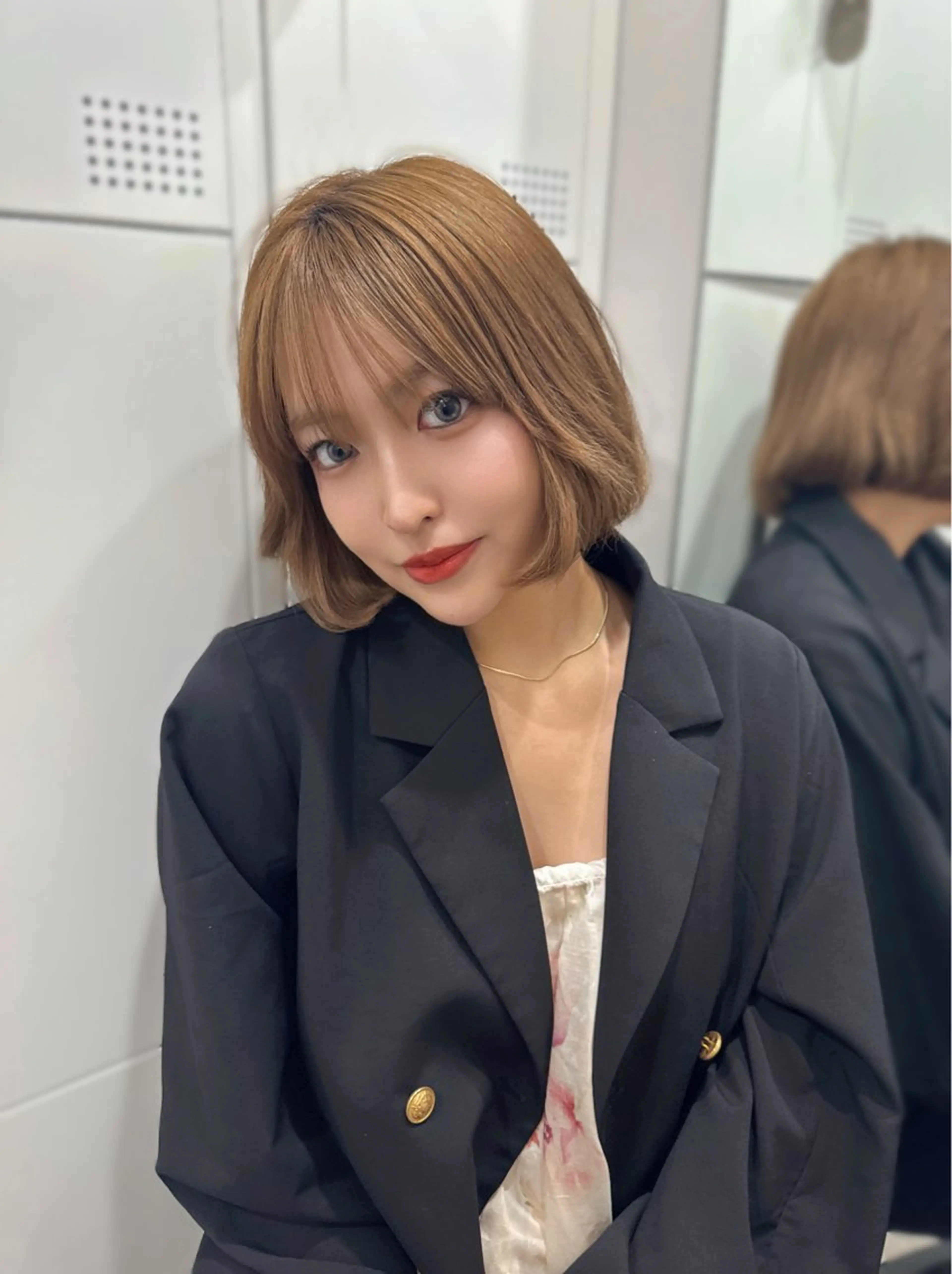 韓国ヘア/美髪矯正/ Haruna🦋のヘアスタイル