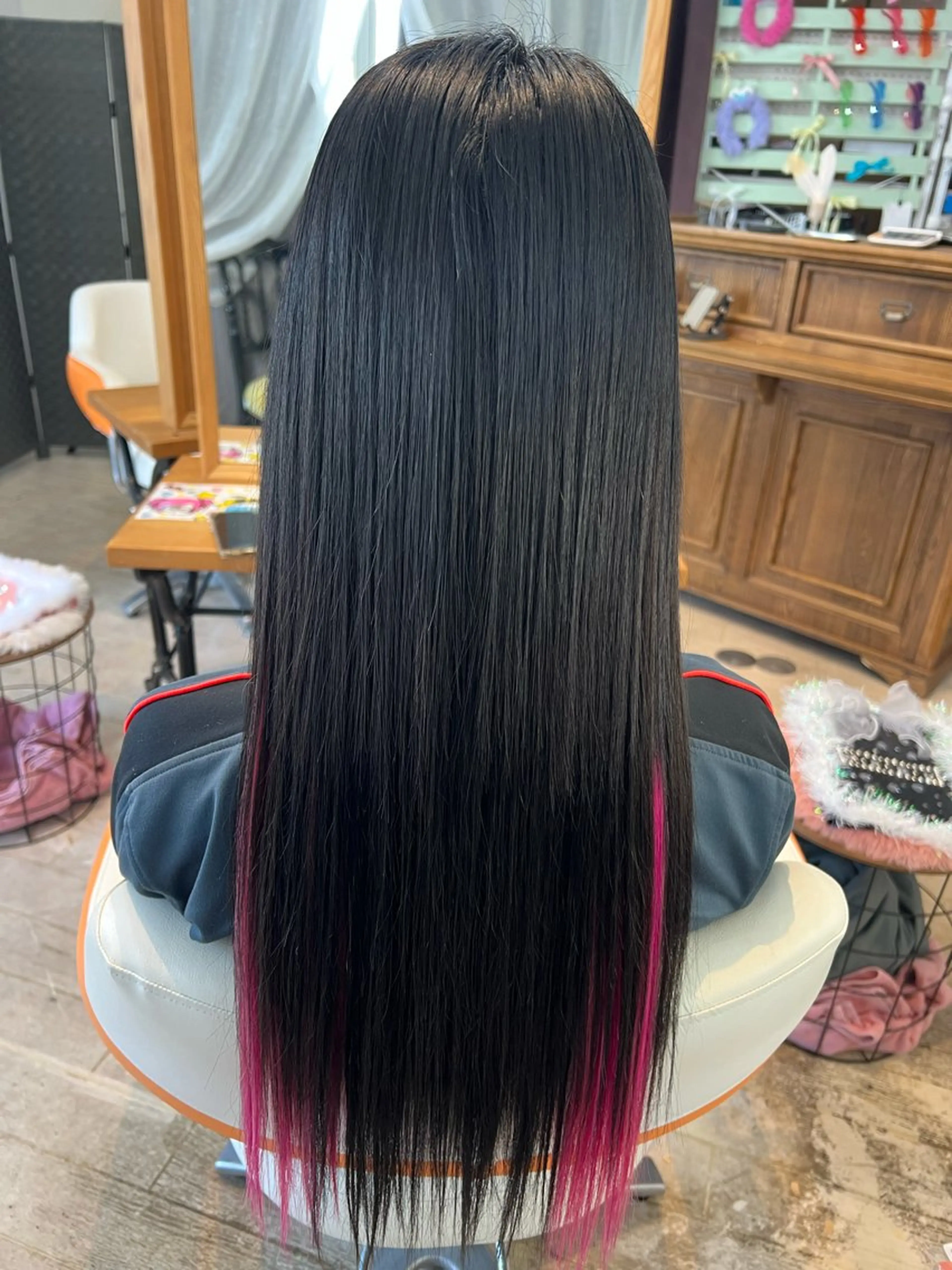 ショート エクステ 辻村 遥楓のヘアスタイル