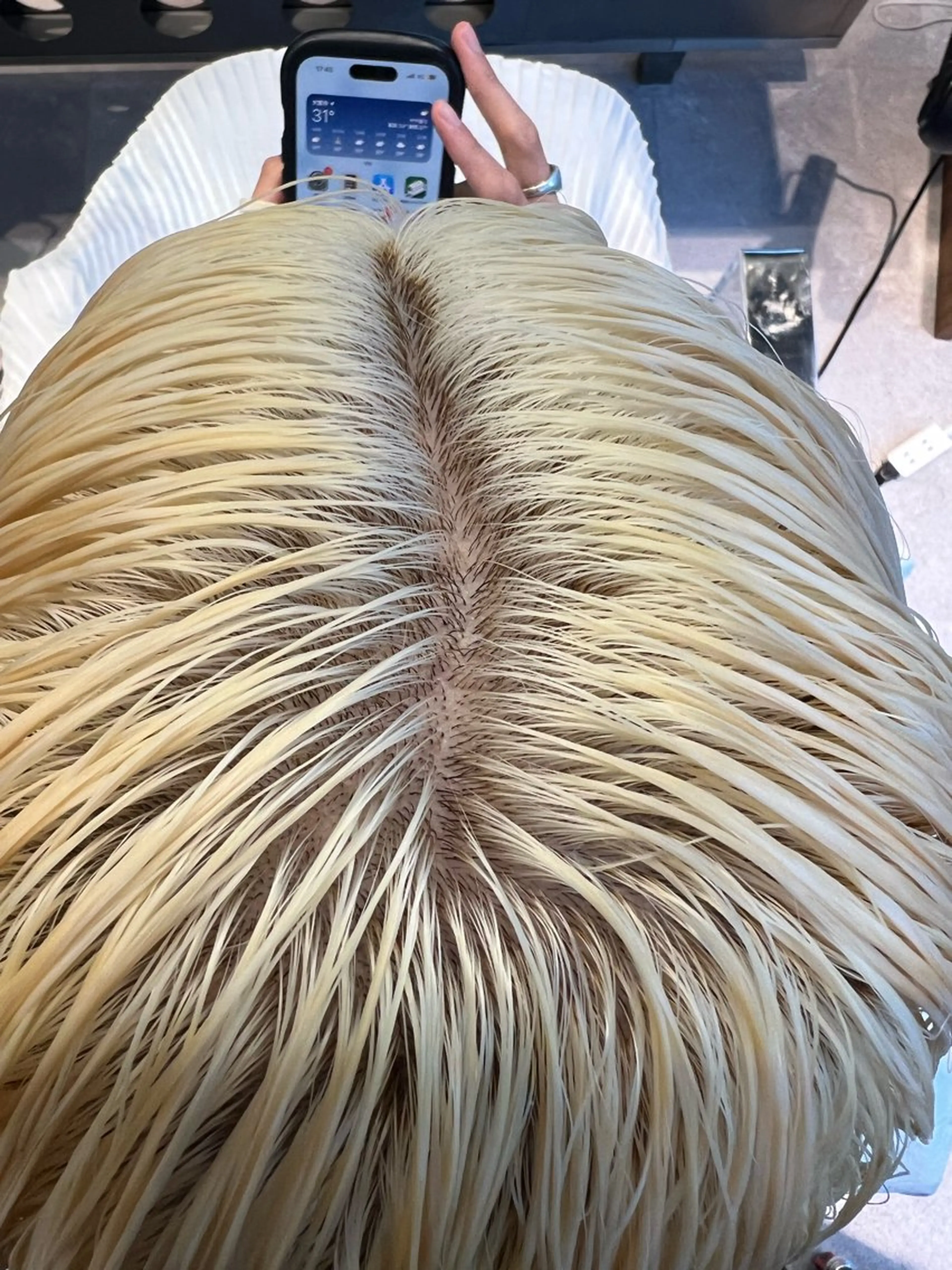 ショート カラー ブリーチ 堀江 /木下椋麻のヘアスタイル