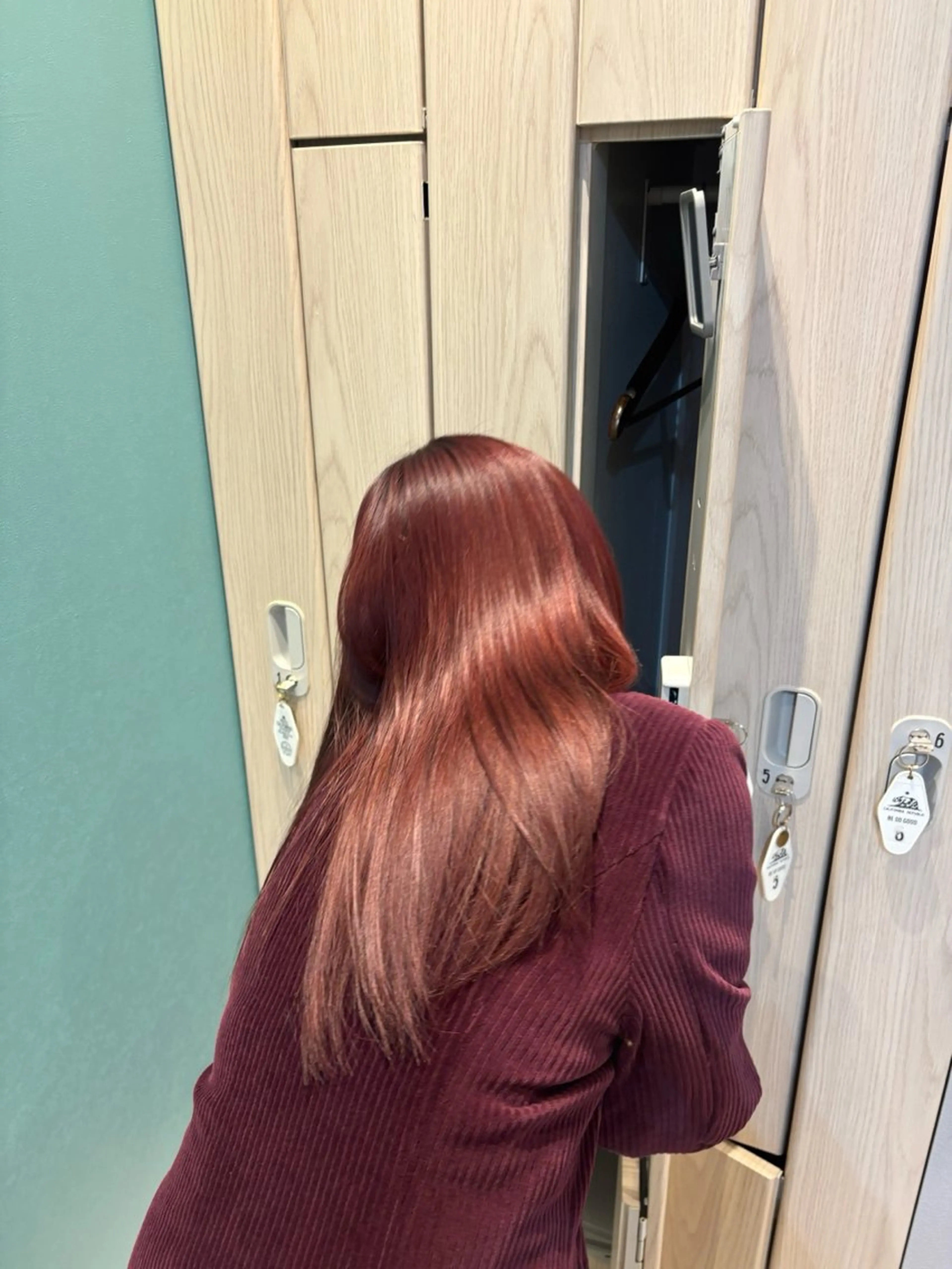ロング ヘアカラー セト ナツミのヘアスタイル