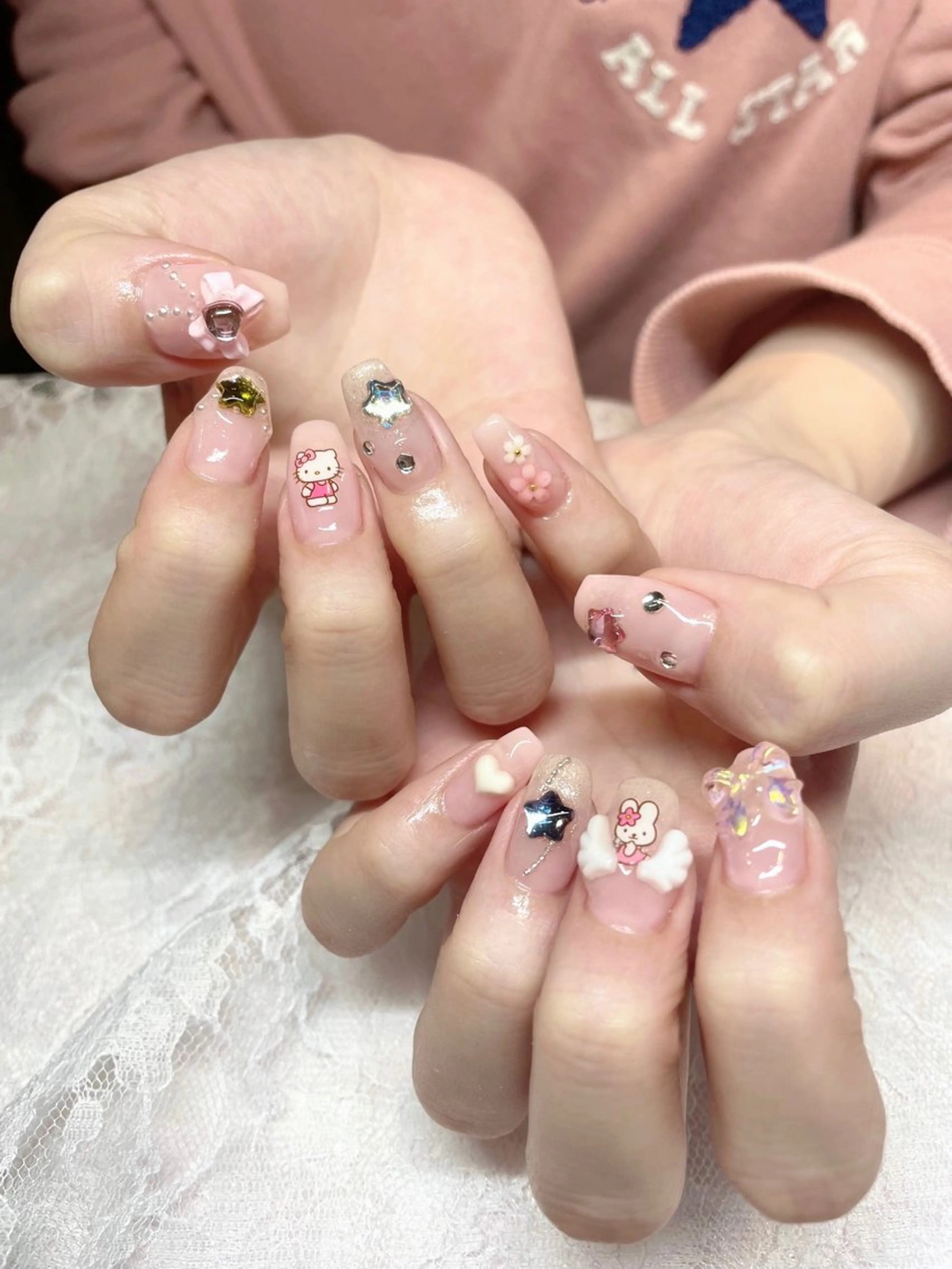 ネイル ハンドネイル Nail ヌシん家 AKANEのネイルデザイン