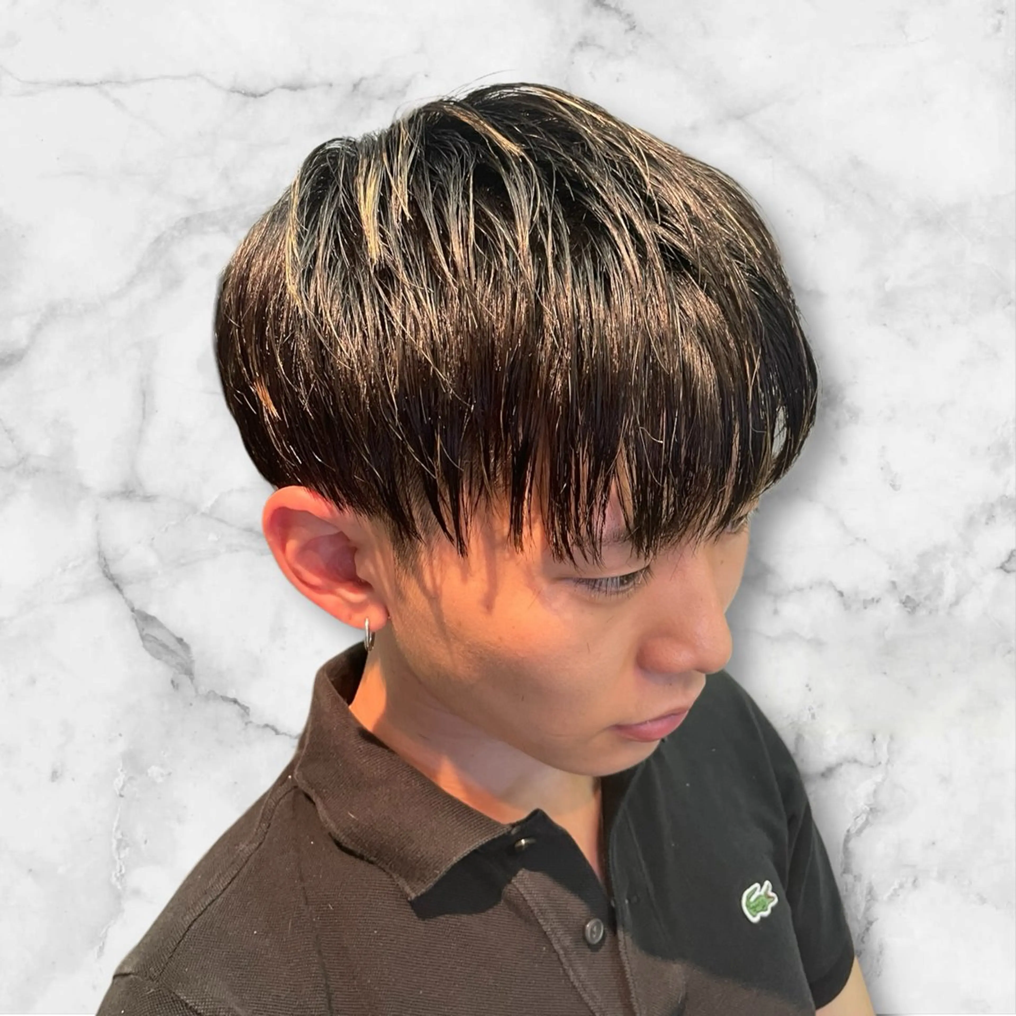 ショート プルシールエクステ/ ハイトーン/ブリーチのヘアスタイル