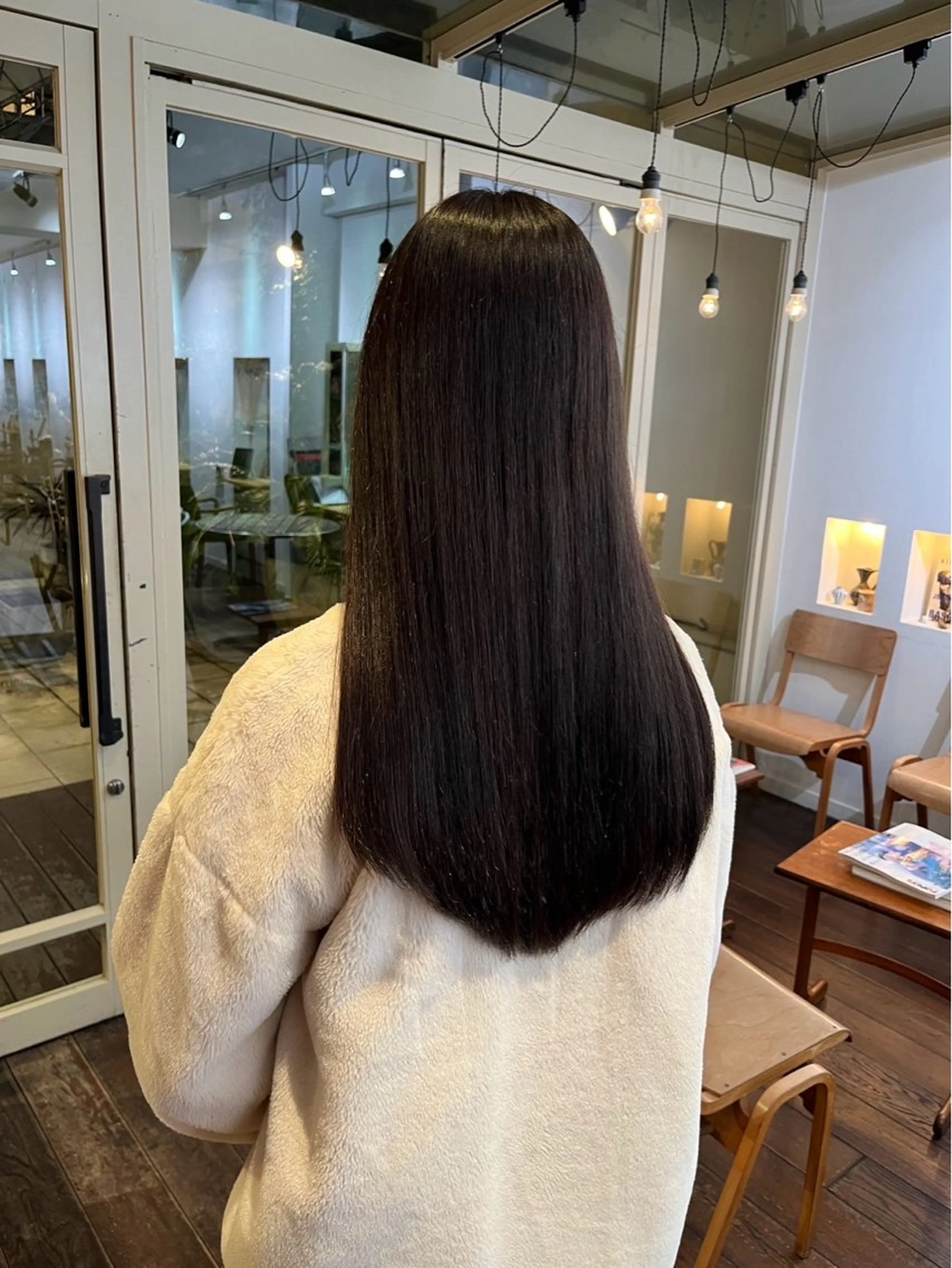 ロング カラー ベージュカラー ヘアカラー トリートメント Make's表参道 らら🌼のヘアスタイル