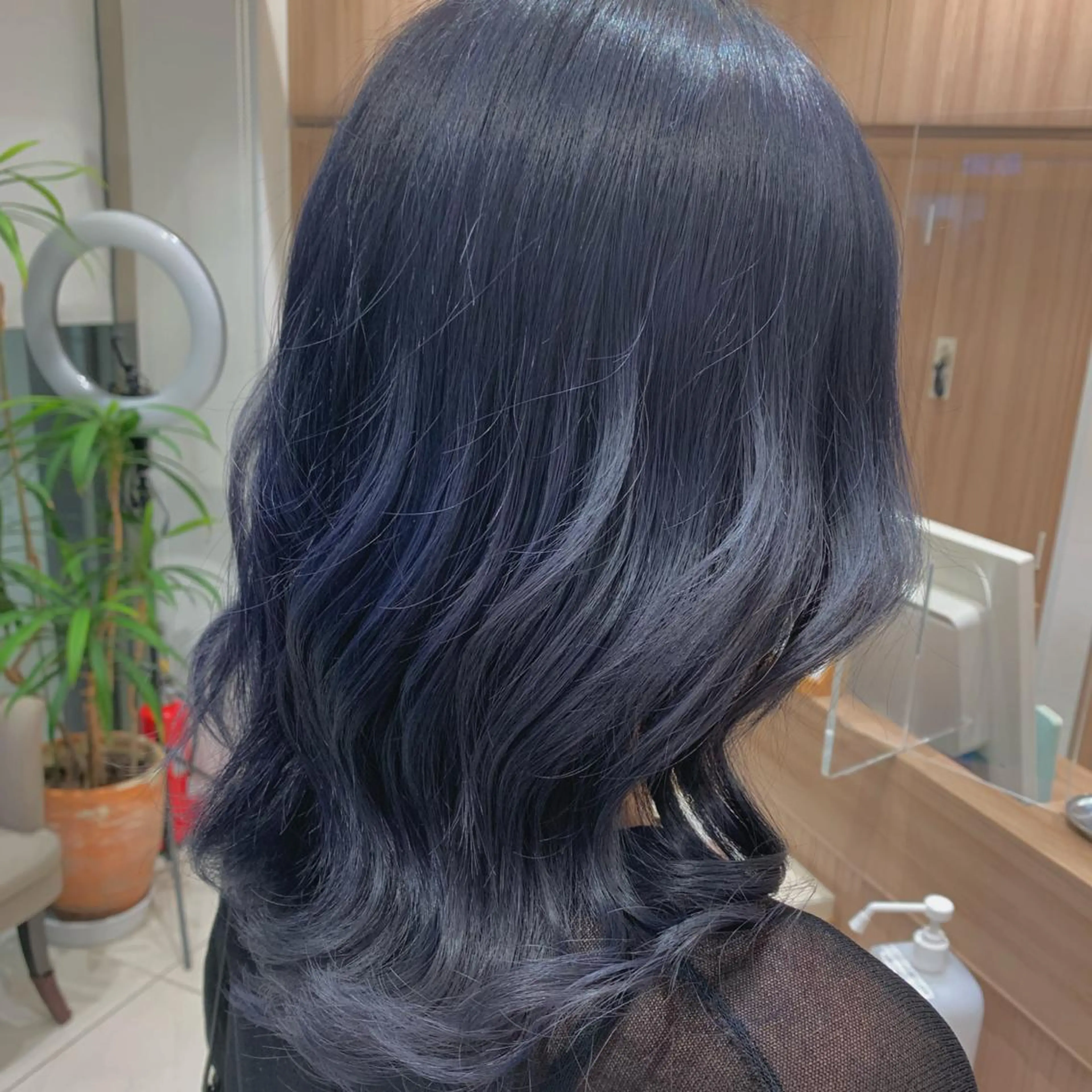 セミロング カラー レイヤーカット// メイのヘアスタイル