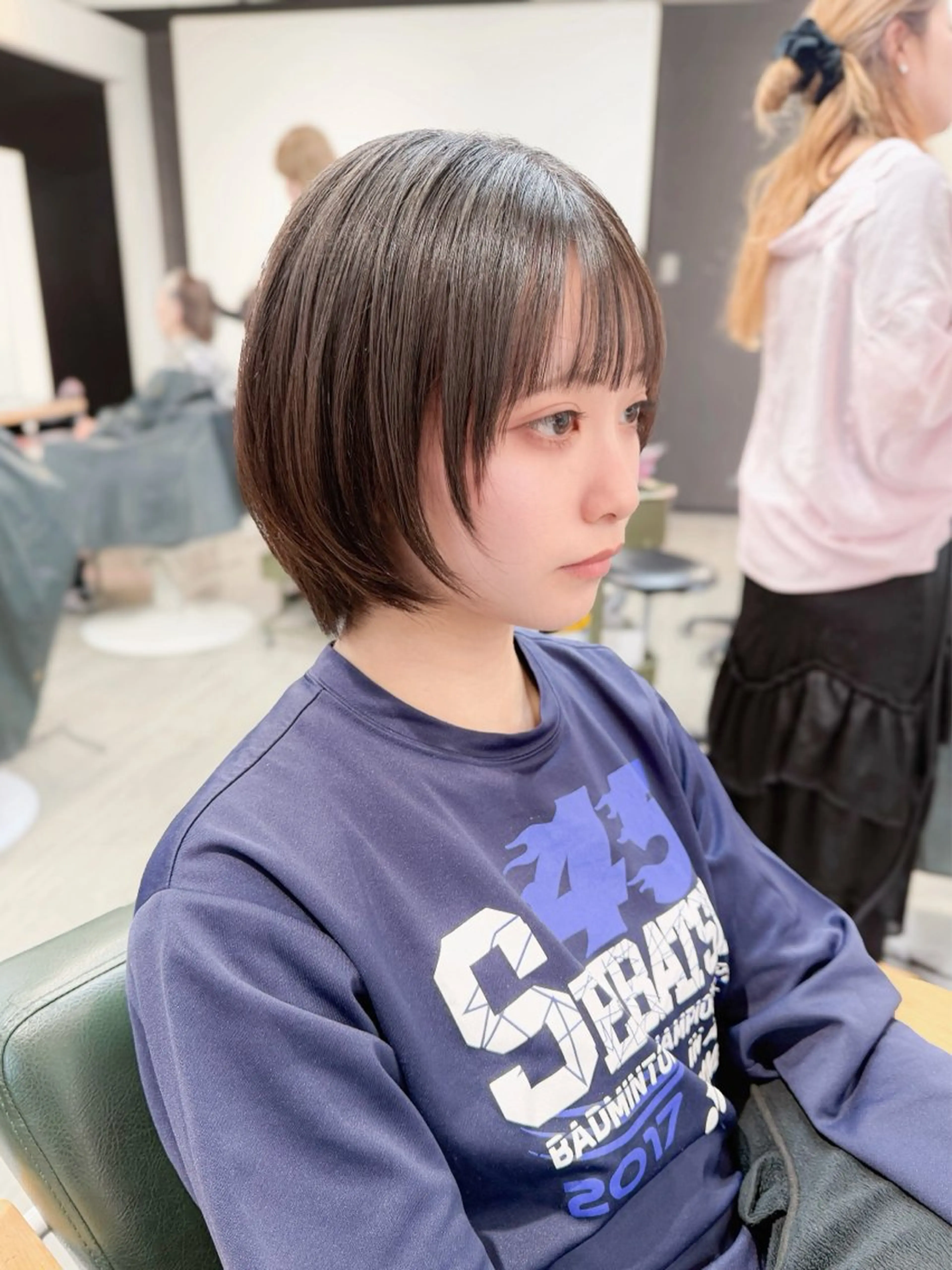 ショート ショート/ボブ ハイトーン❤️原航平のヘアスタイル